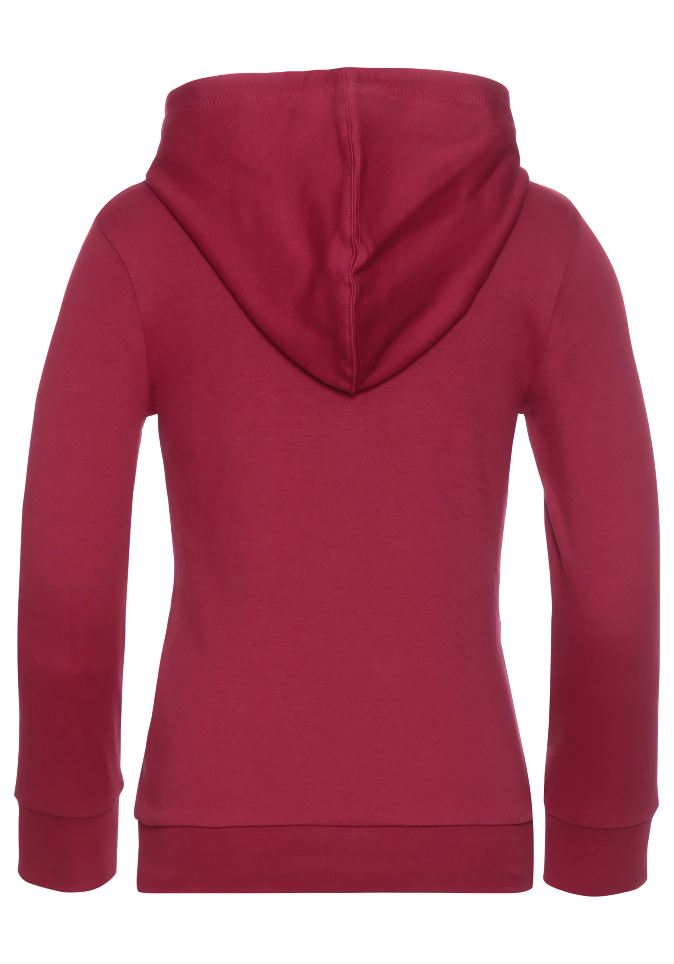 KIDSWORLD Langarmshirt »LOVELY - Print«, in längerer Form