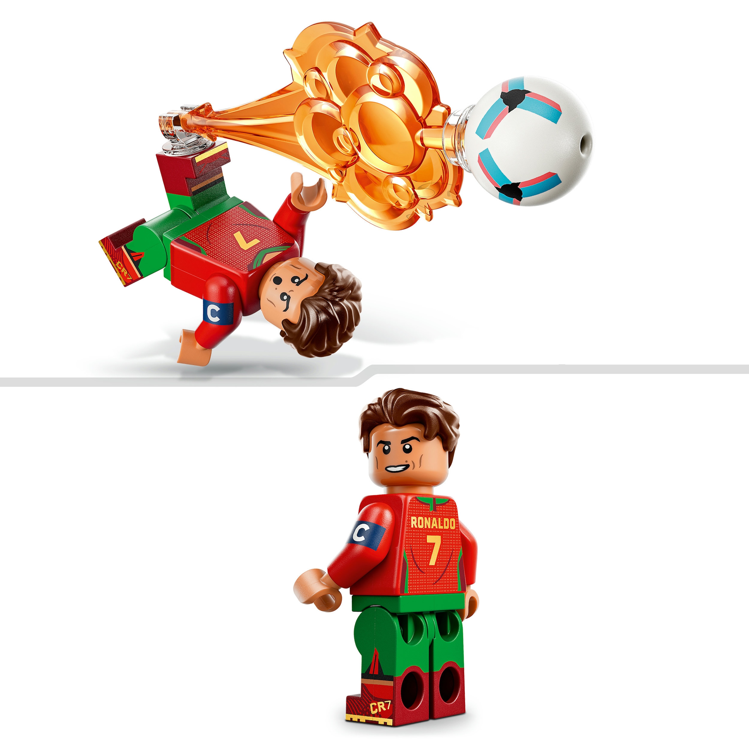 LEGO® Konstruktionsspielsteine »Cristiano Ronaldo – Fussball-Highlights (43012), LEGO Editions Football«