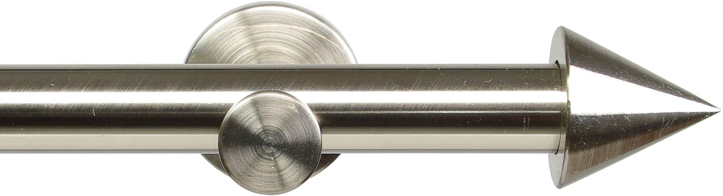 Image of Liedeco Gardinenstange "Modern Line Kegel" Ø 16 mm 1 läufig-läufig Fixmass