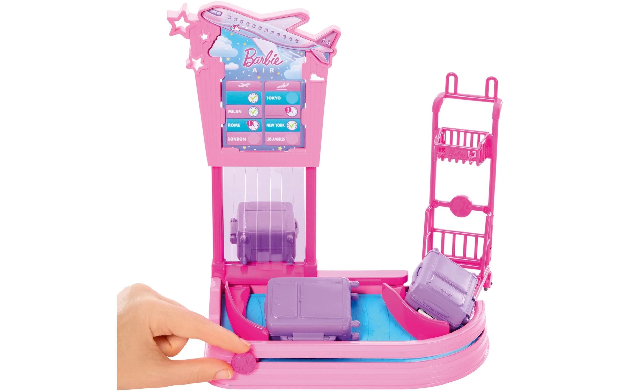 Barbie Anziehpuppe »Barbie Kofferband Spielset mit Puppe Malibu«