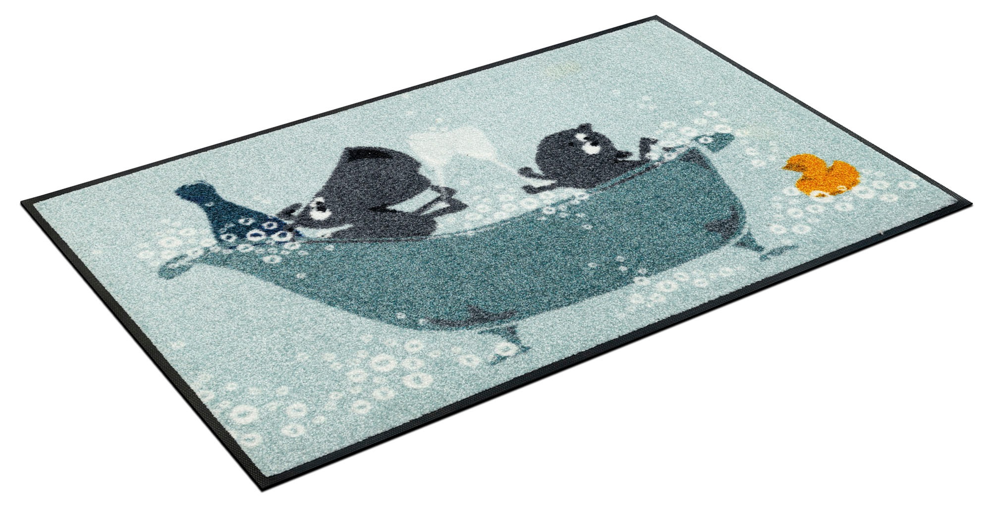 Image of wash+dry by Kleen-Tex Fussmatte »Badefreuden«, rechteckig, 7 mm Höhe bei Ackermann Versand Schweiz