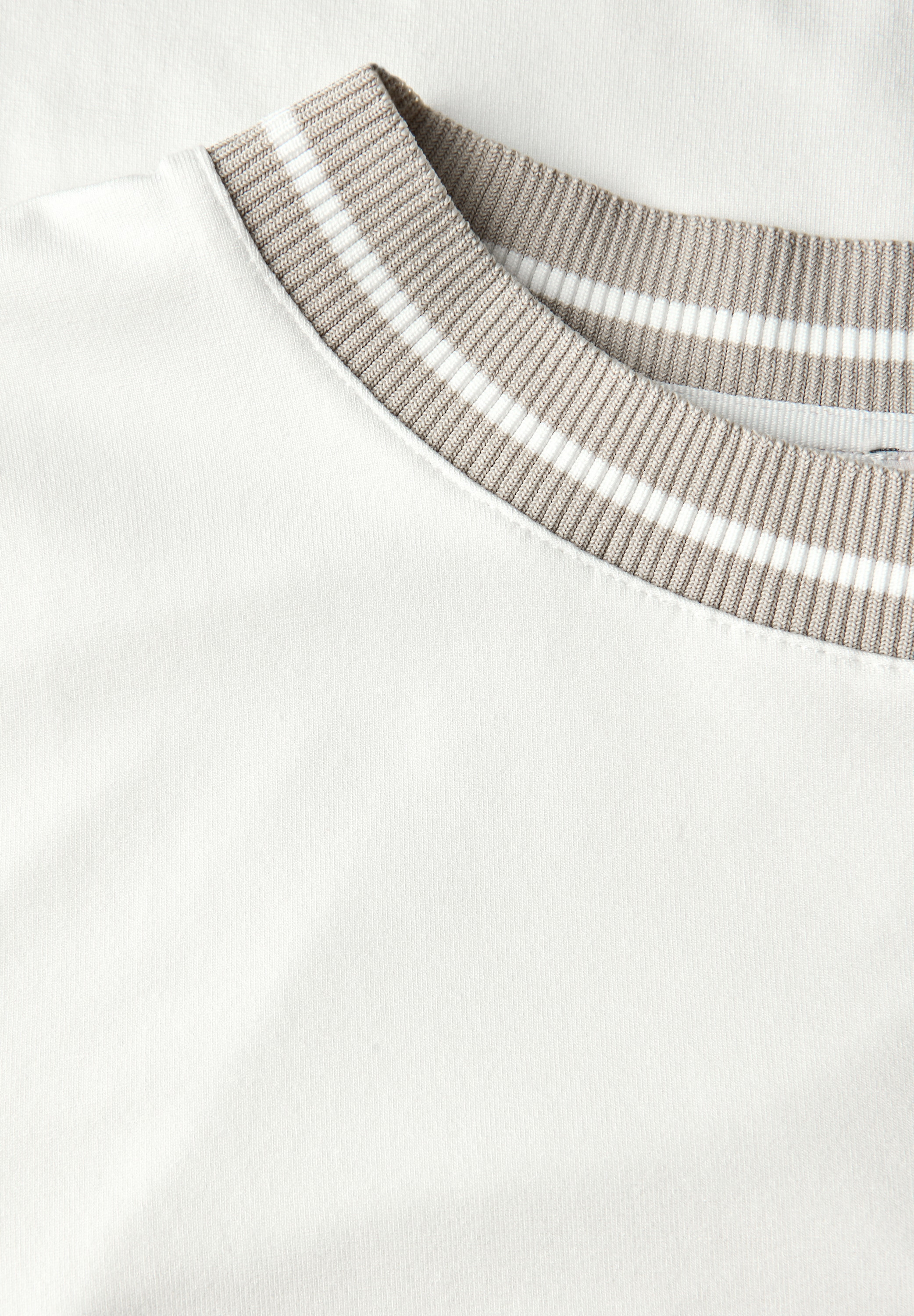 STREET ONE T-Shirt, mit Rippdetail