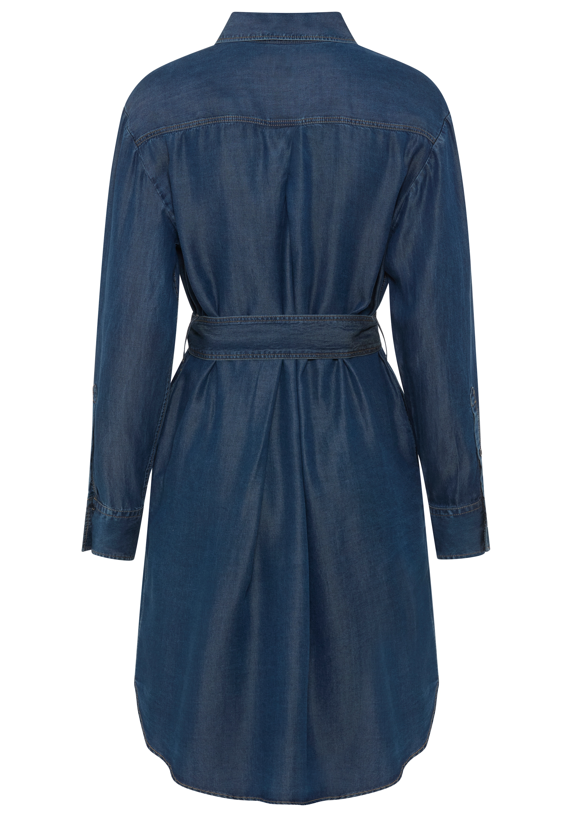 BOSS ORANGE Robe chemisier »Delegant Premium Damenmode« Poches pour les mains mit Taillengürtel, Regular Fit