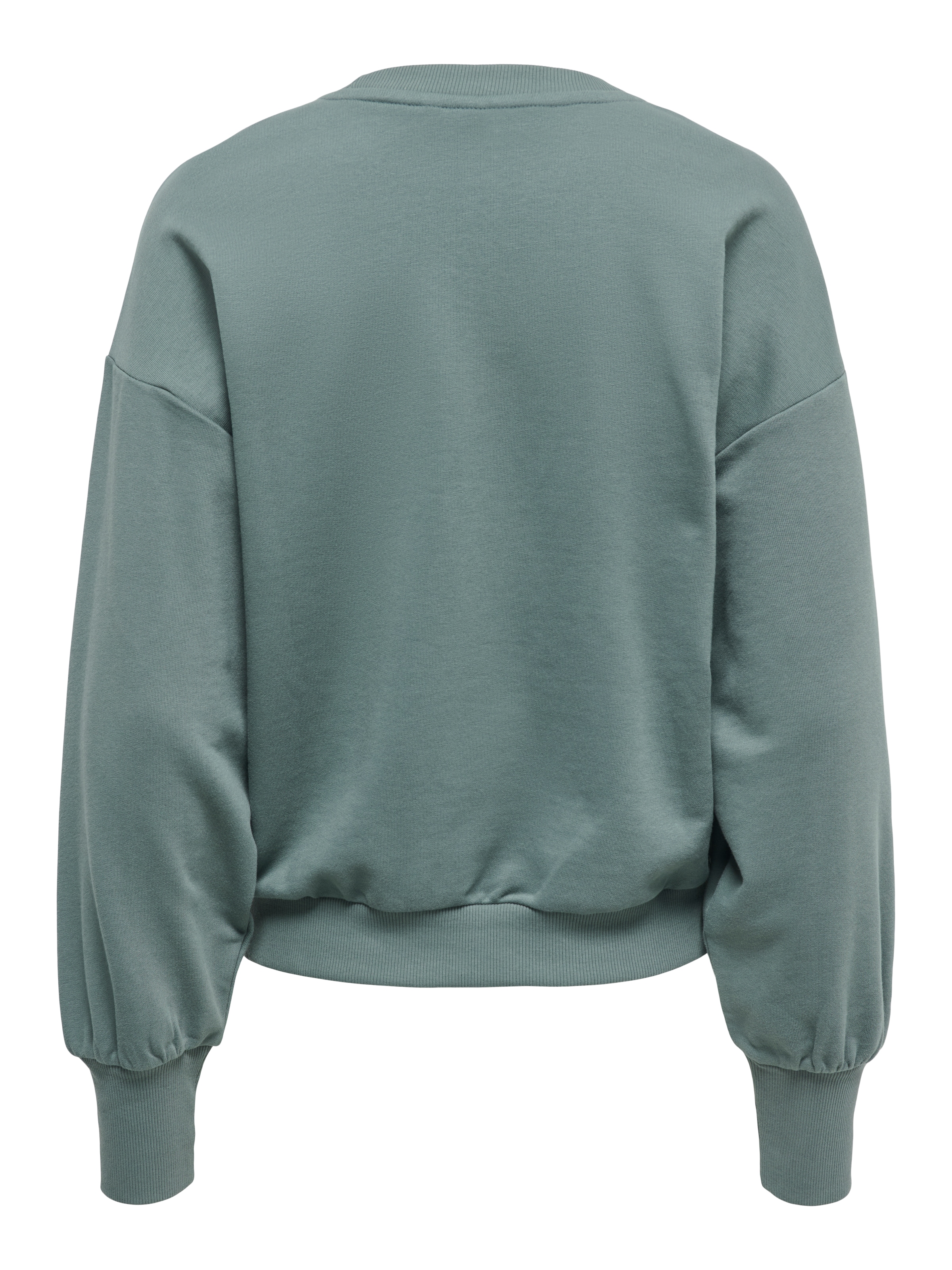 ONLY Sweat-shirt »ONLBROOKY L/S PRINT UB CS SWT«, mélange coton, coupe régulière
