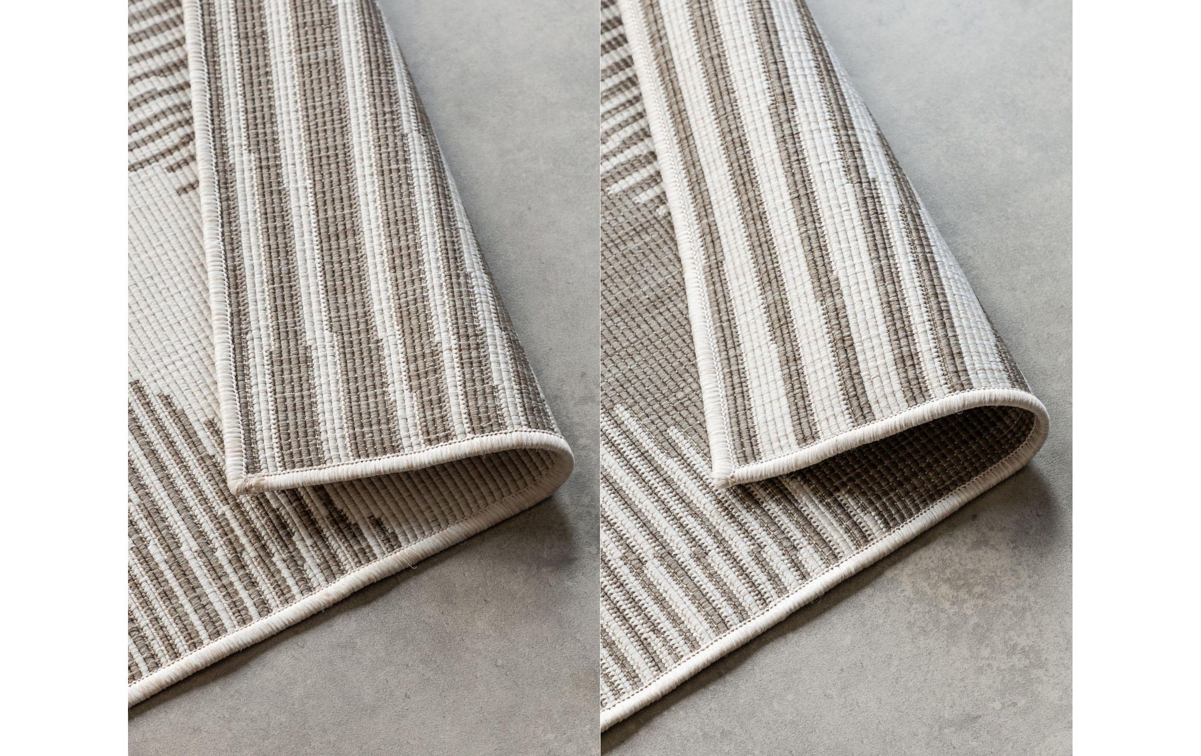 ELLE DECORATION Teppich »Rhombus 120 x 170 cm Linen«