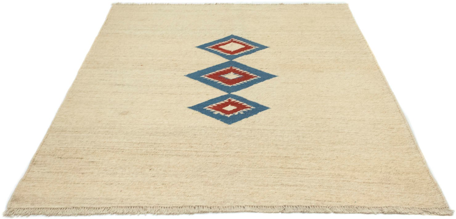 morgenland Wollteppich »Gabbeh Teppich handgeknüpft handgeknüpft rechteckig, beige«, kaufen jetzt
