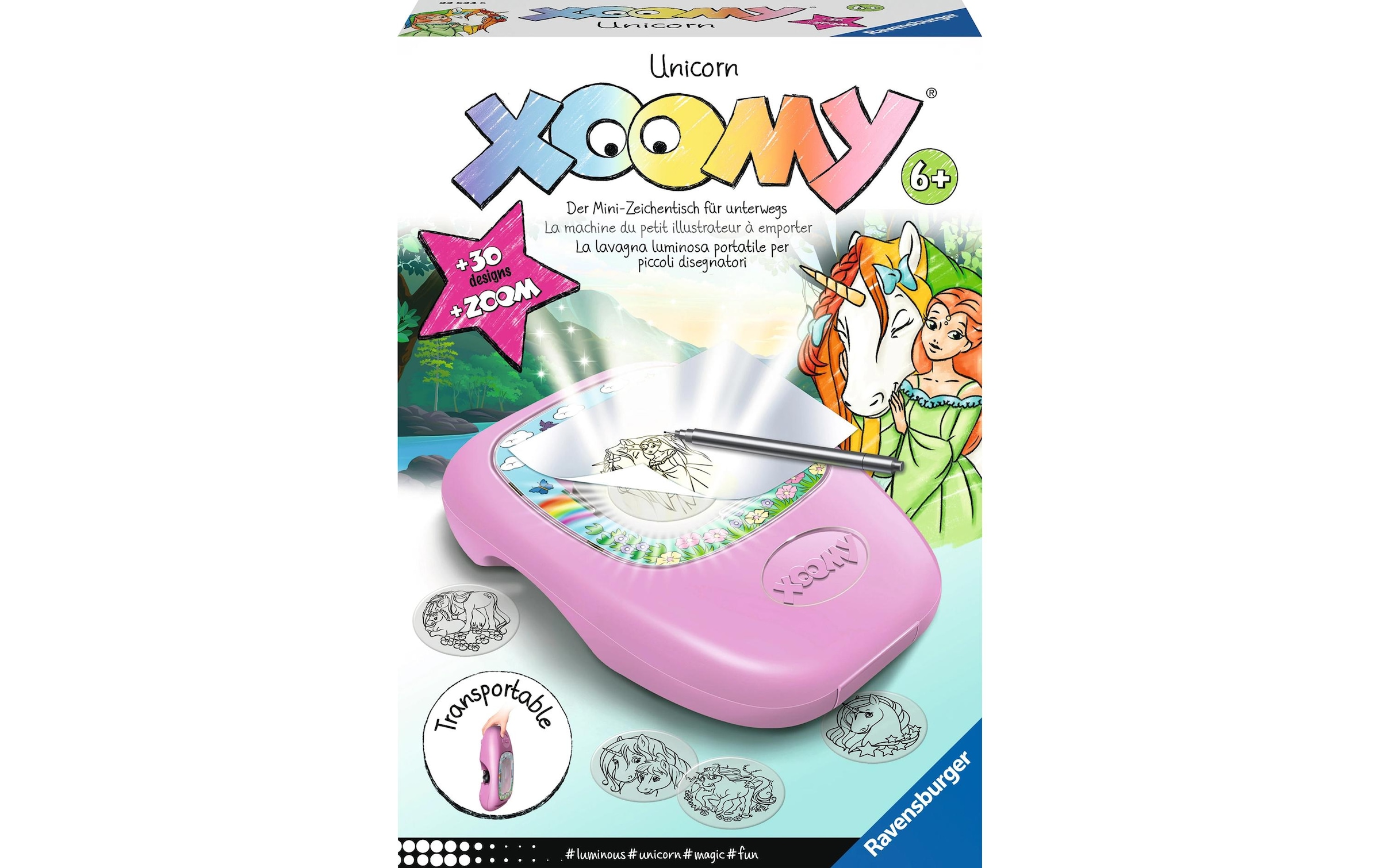 Ravensburger Kreativset »XOOMY® Midi Unicorn« Made in Europe