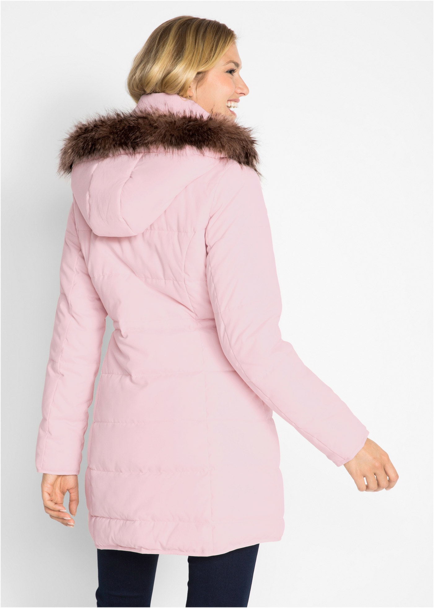 bonprix Steppjacke »Steppjacke mit Kapuze, gefüttert« mit Kapuze Steppjacke mit Kapuze, gefüttert