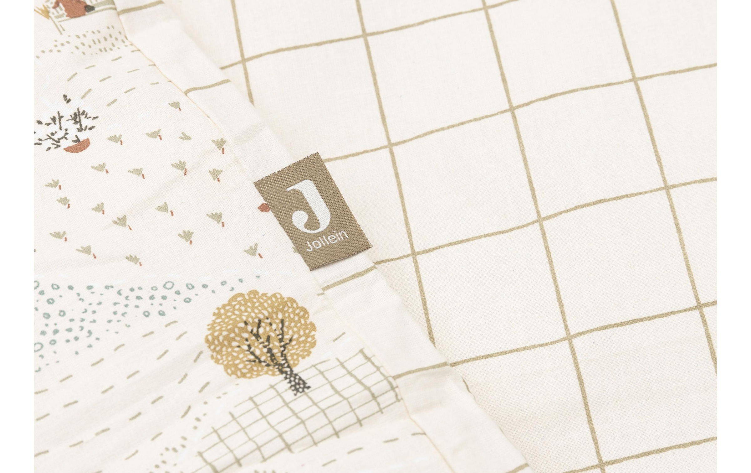 Jollein Kinderbettwäsche »Tiny Park 100 x 140 cm«