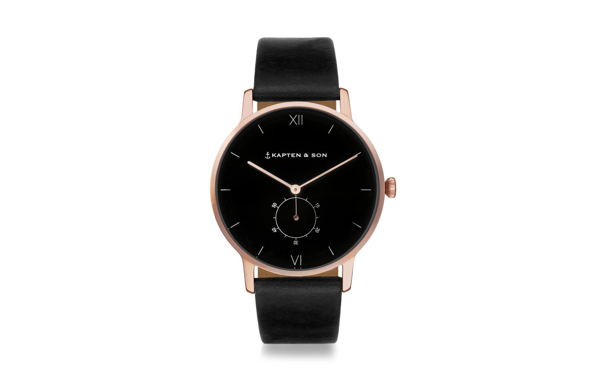 Image of Kapten & Son Quarzuhr »Heritage All Black« bei Ackermann Versand Schweiz