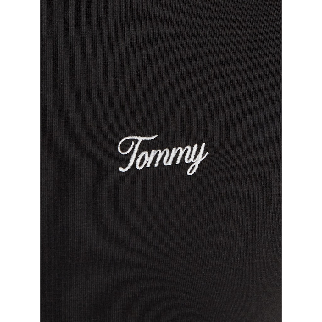 Tommy Jeans Curve Jerseykleid »TJW SCRIPT SS BODYCON DRESS EXT«, Grosse Grössen