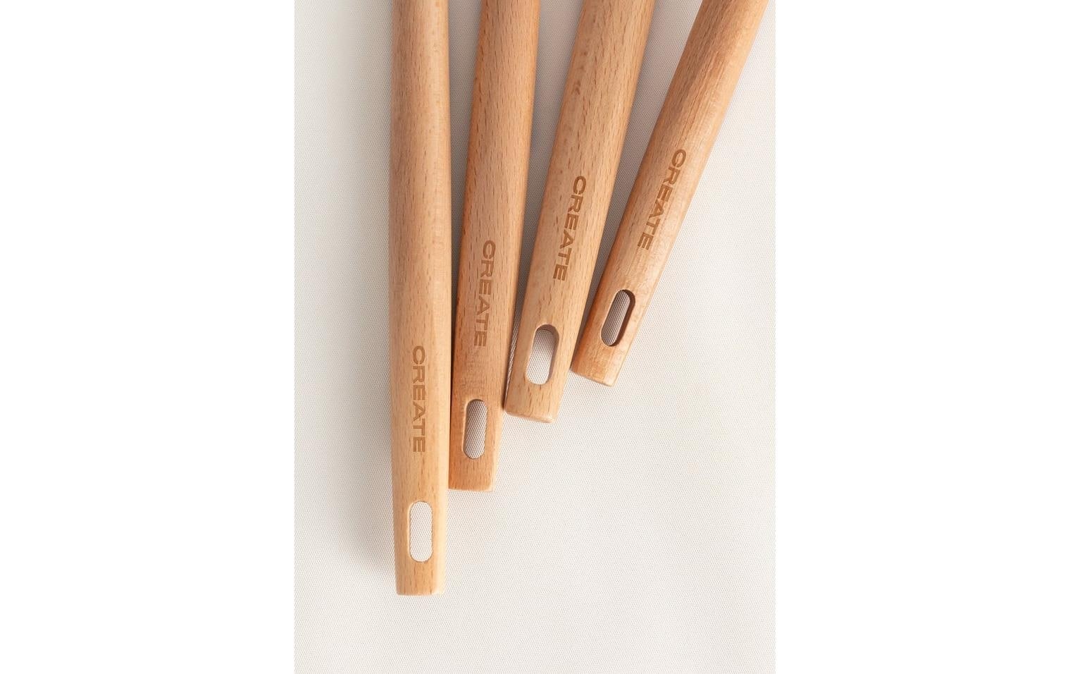   Kochbesteck-Set »Create Küchenutensilien Set« Küchenutensilien aus Silikon und Holz