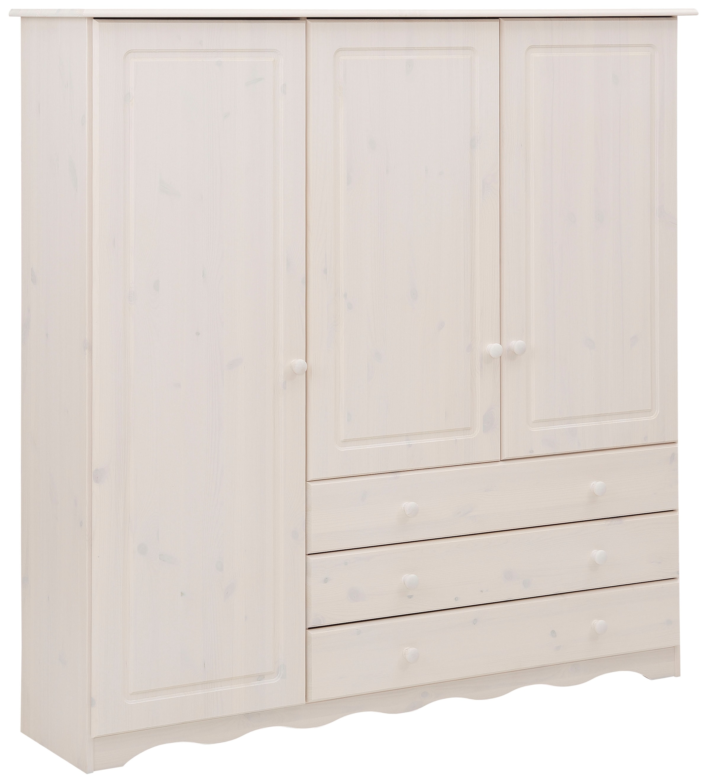 Image of Home affaire Wäscheschrank »Minik«, aus schönem massivem Kiefernholz, in unterschiedlichen Farbvarianten bei Ackermann Versand Schweiz