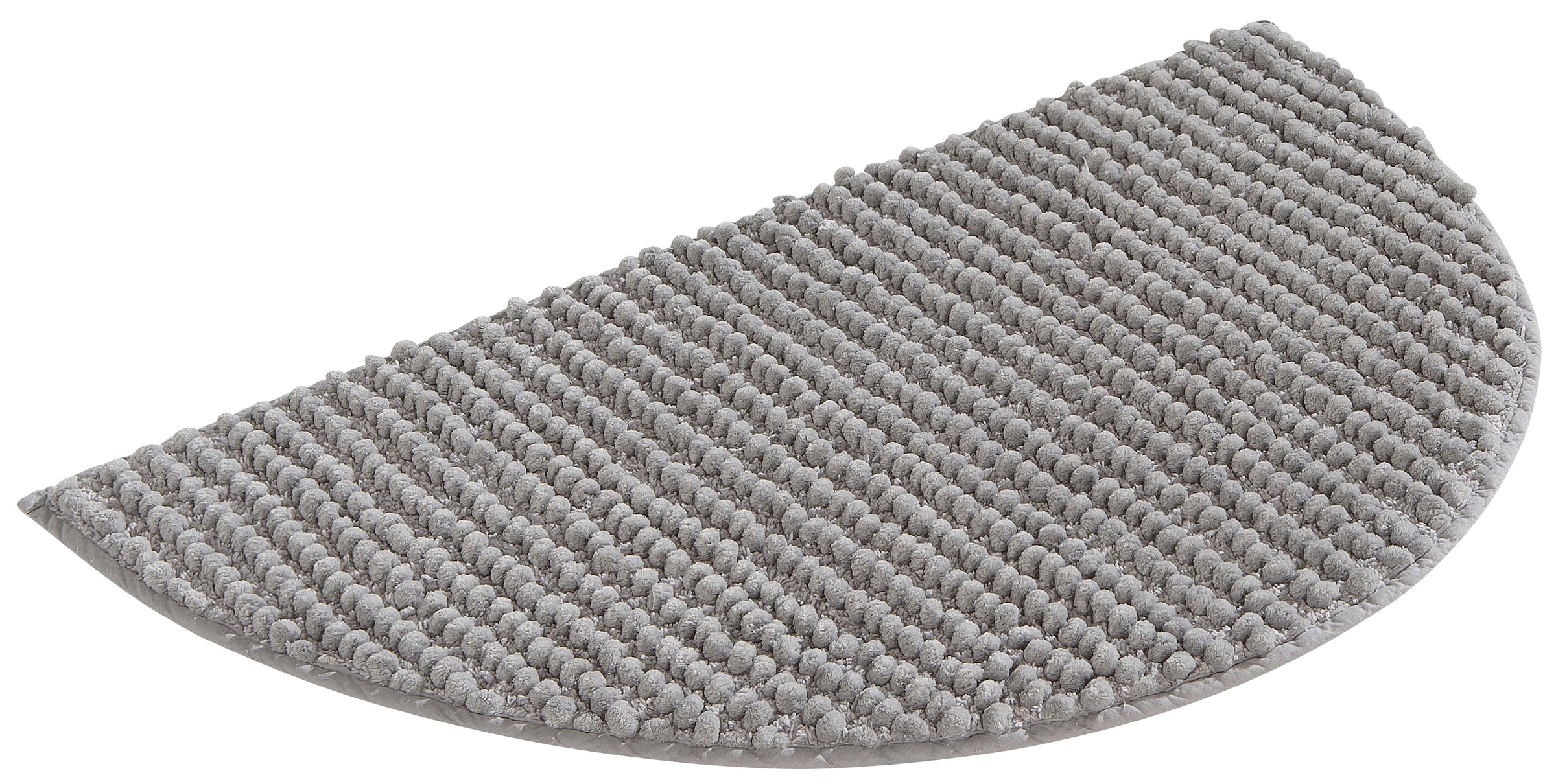 my home Badematte »Renat, Badvorleger, Badezimmer Teppich, Scandi« Höhe 15 mm fussbodenheizungsgeeignet | schnell trocknend | strapazierfähig Badteppich, Badgarnitur, Chenille-Optik, auch als 3 tlg. Set