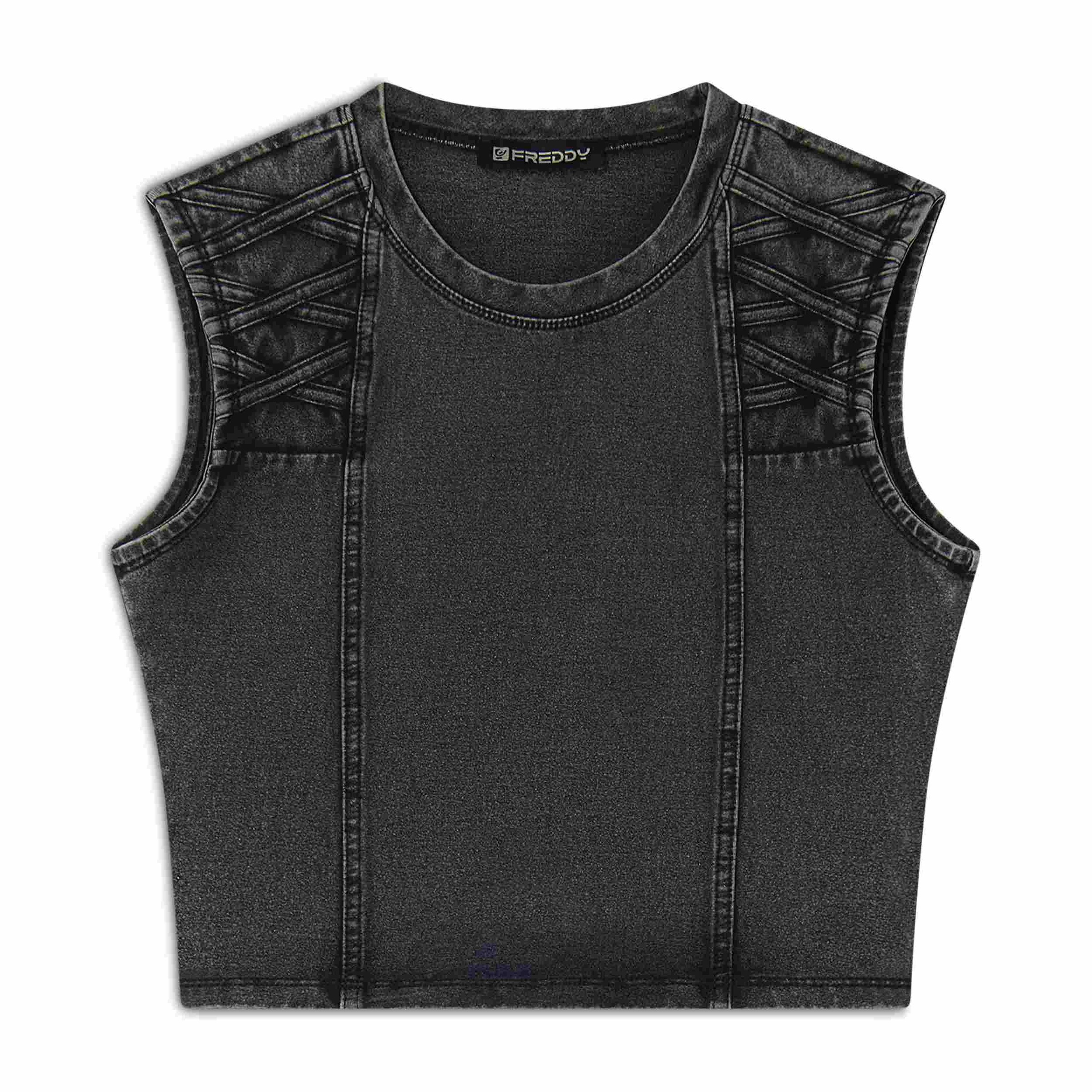 Image of Freddy Kurzarmshirt "TOP S25WTWT16"