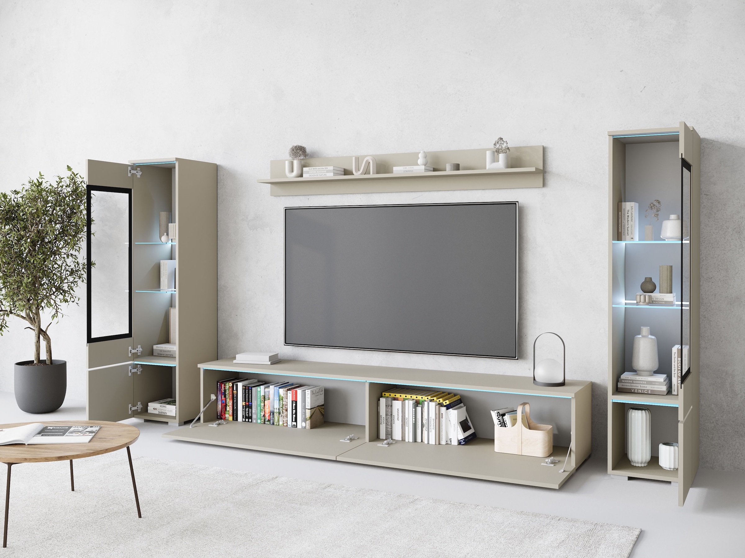 Home affaire Meuble mural »VERA II« Ensemble complet, 4 cuis tlg.