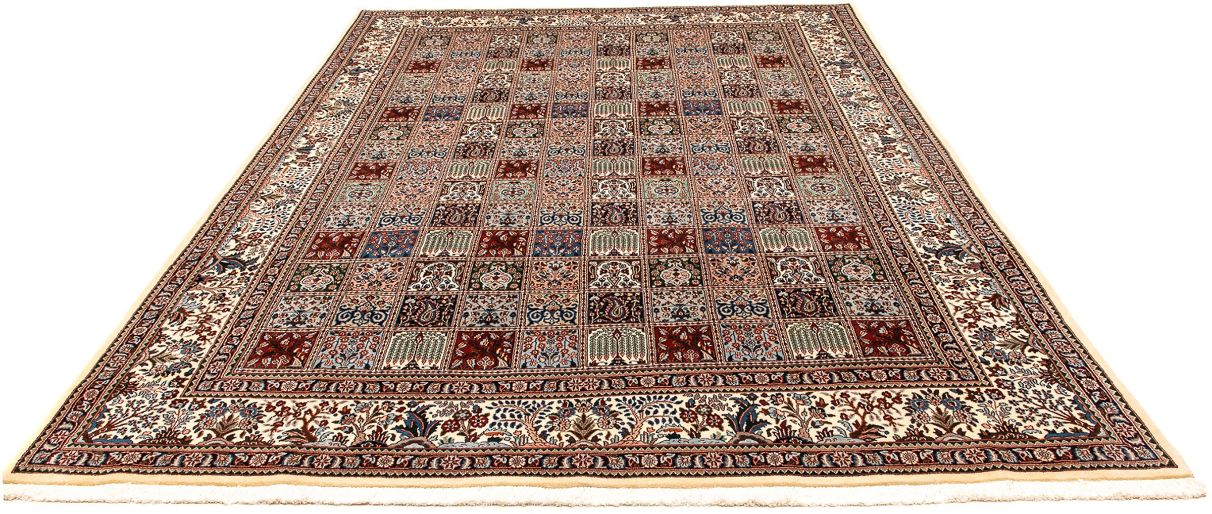 Image of morgenland Orientteppich »Perser - Classic - 338 x 245 cm - mehrfarbig«, rechteckig, 10 mm Höhe, Wohnzimmer, Handgeknüpft, Einzelstück mit Zertifikat bei Ackermann Versand Schweiz