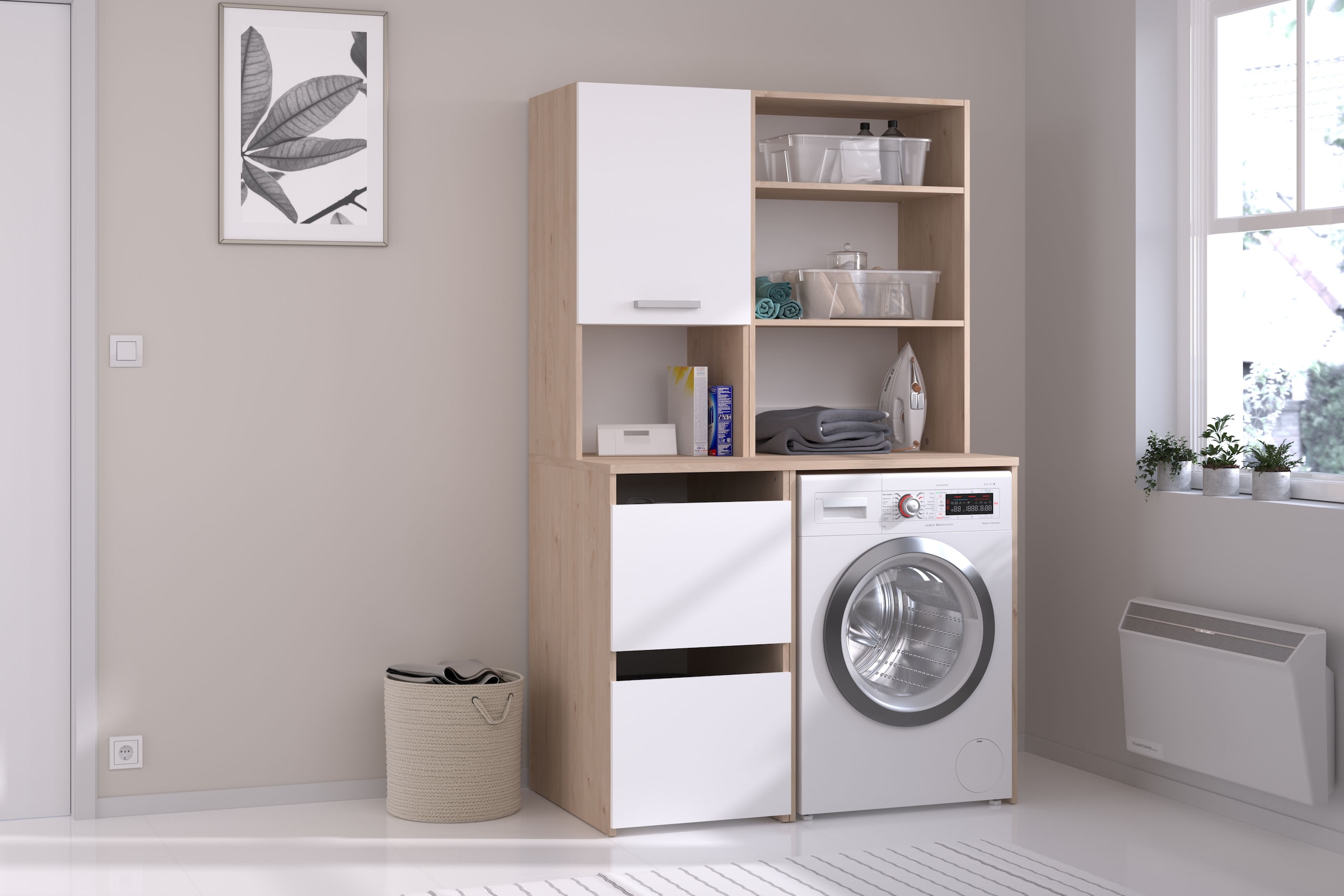 Parisot Set d'armoires multi-usages »Laundry 4« Set, 2 cuis tlg.
