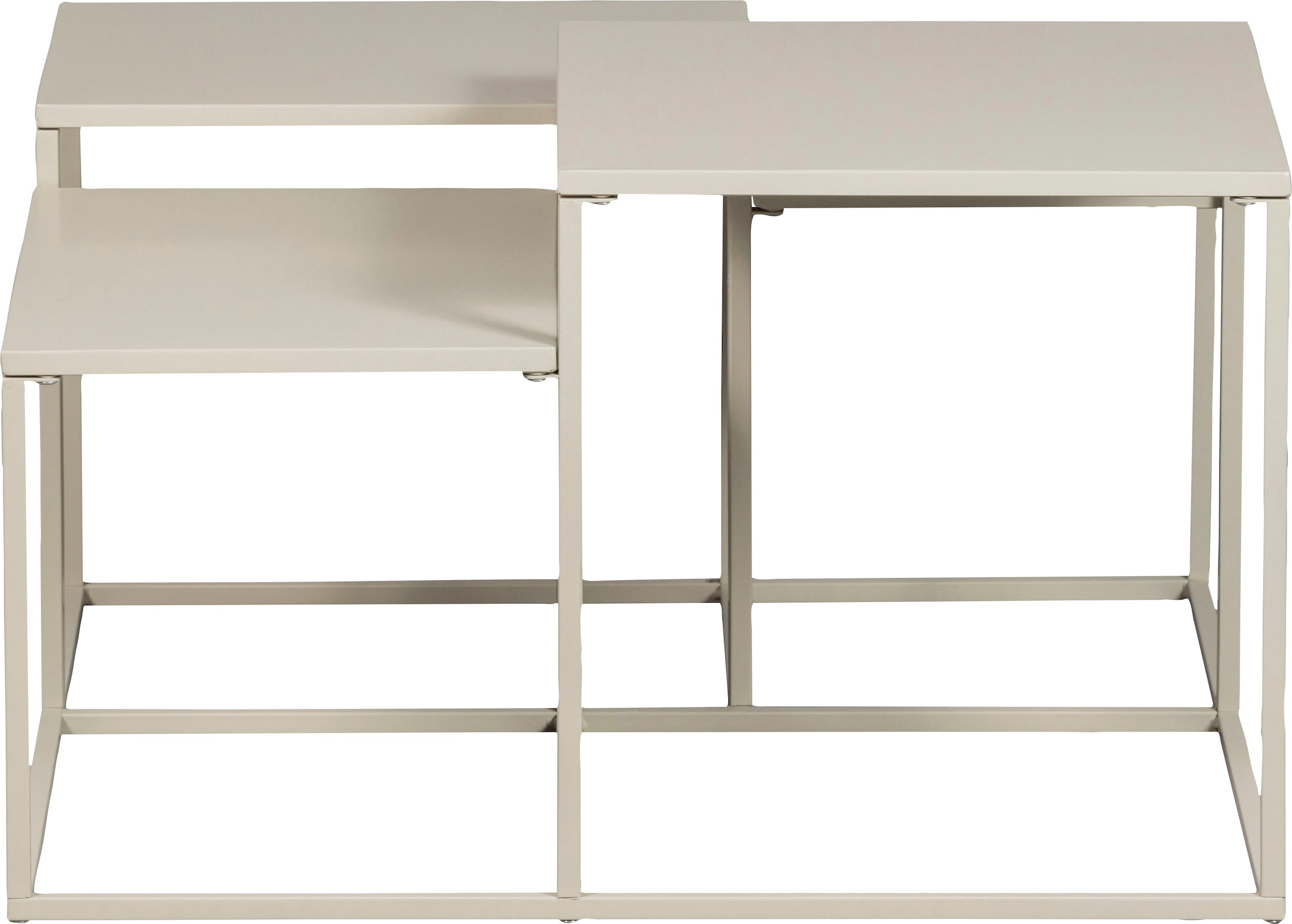 WOOOD Couchtisch »Mida« mit spielerischen Höhenvariationen