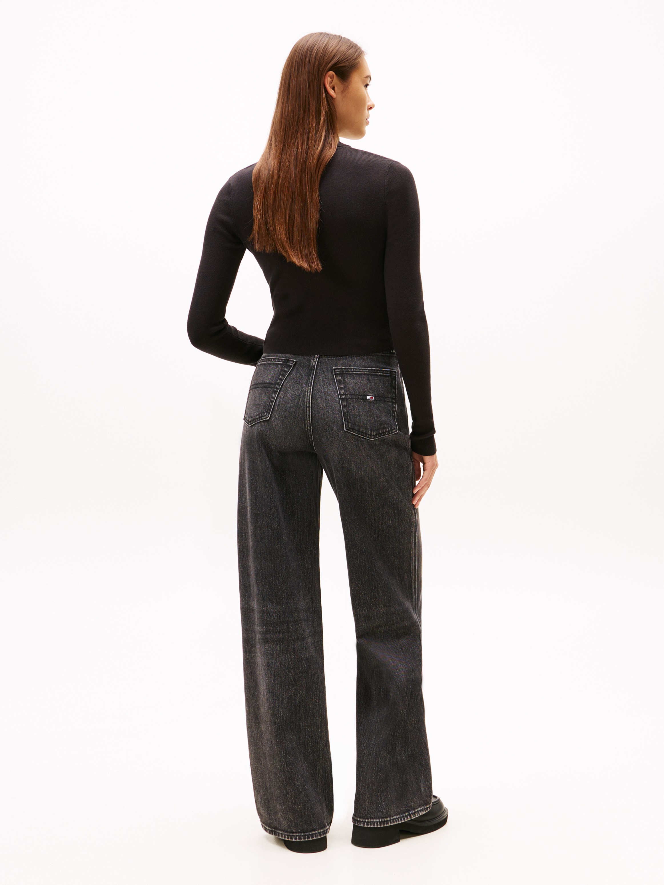 Tommy Jeans Strickjacke »TJW ZIP HIGH NECK CARDIGAN EXT«