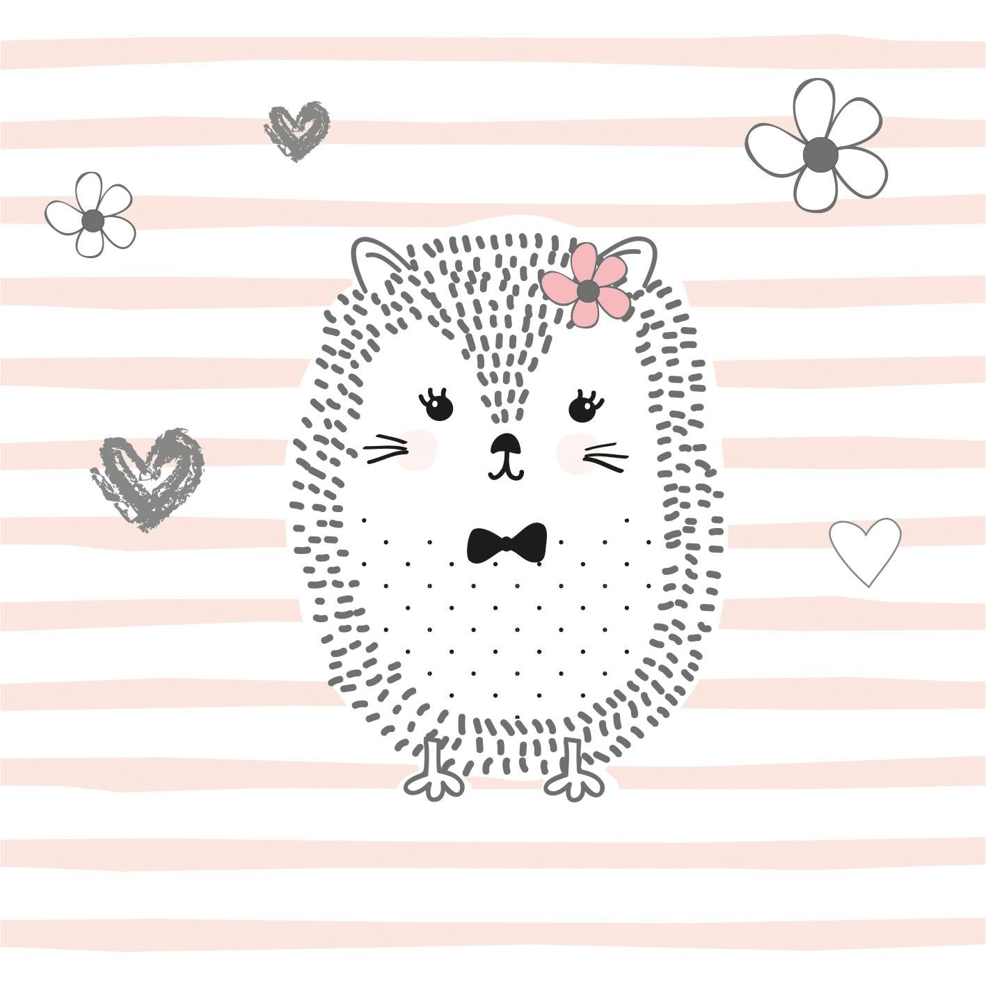 queence Dekokissen »Igel« Kissenhülle ohne Füllung, 1 Stück