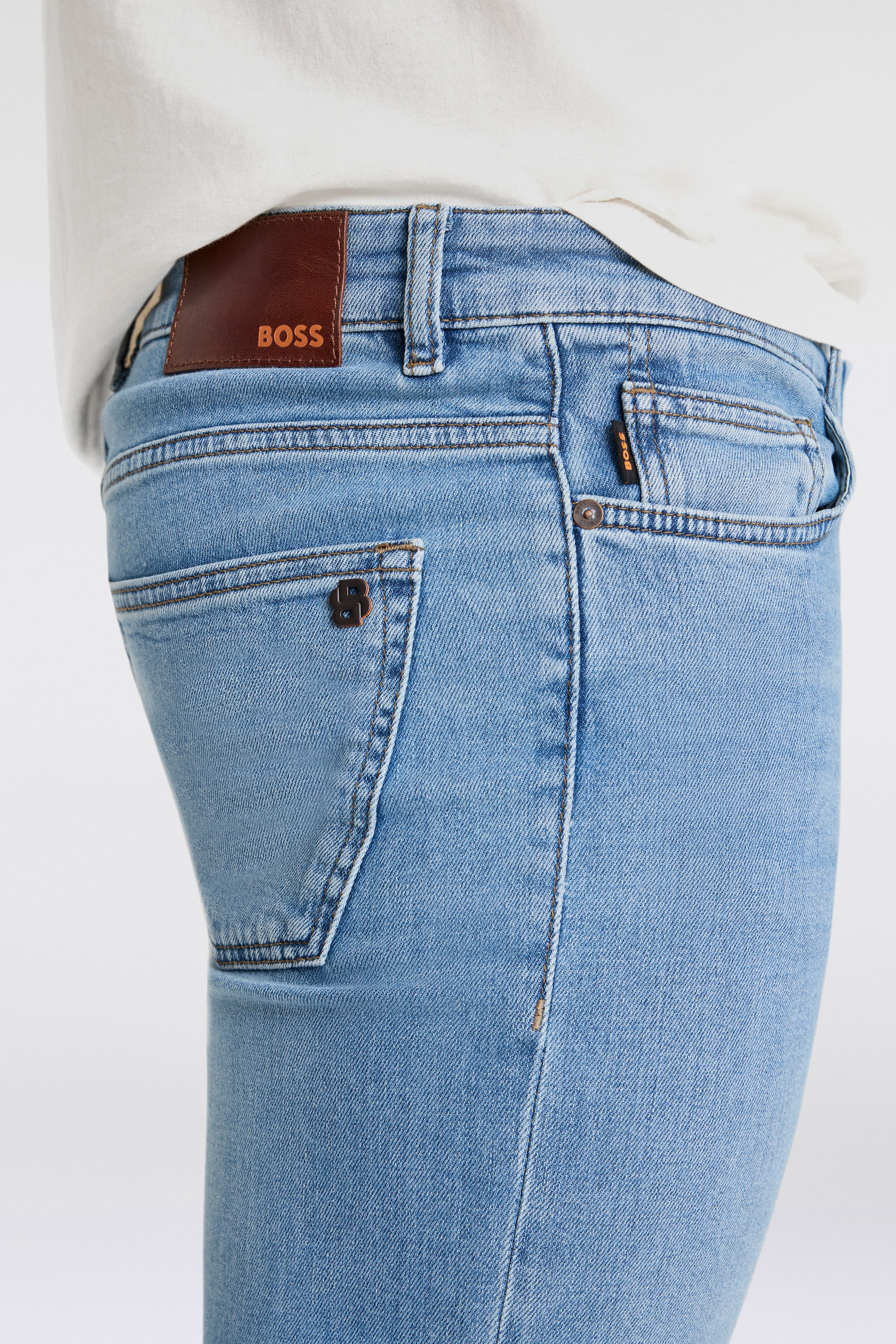 BOSS ORANGE Slim-fit-Jeans »Delaware«, mit normaler Bundhöhe