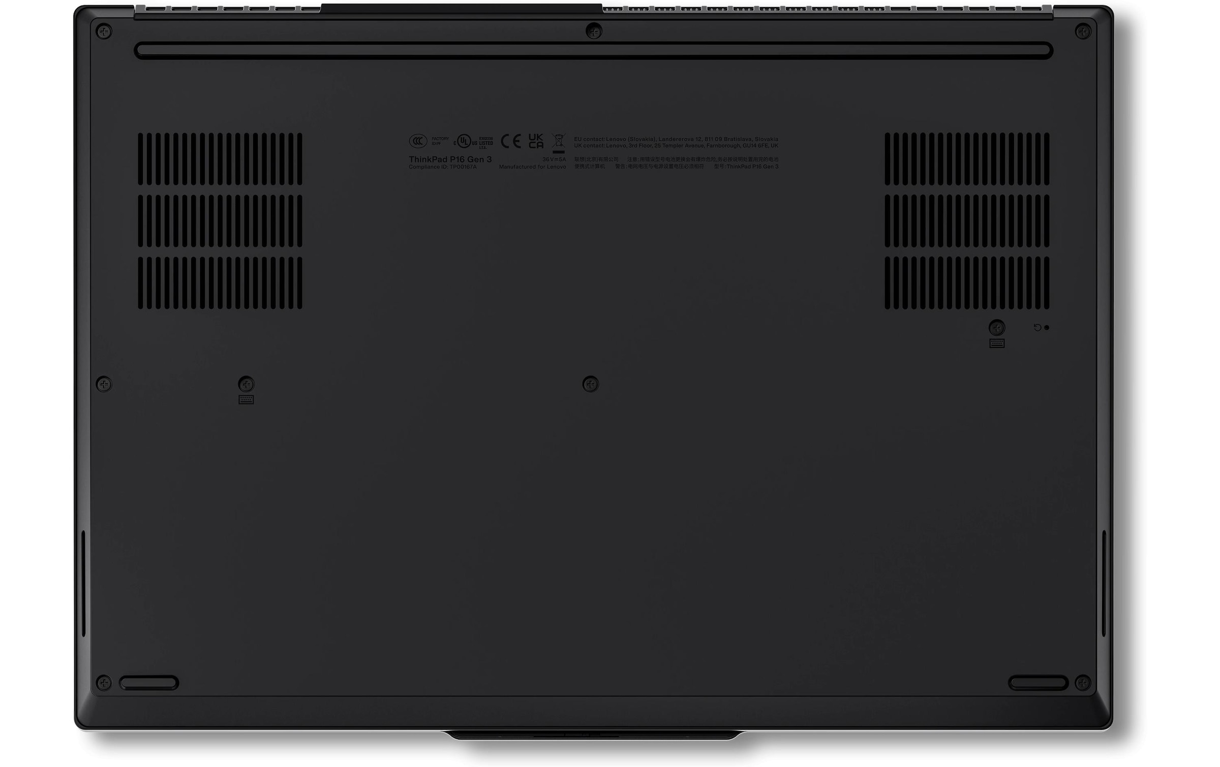 Lenovo Ordinateur portable professionnel »ThinkPad P16 Gen 3 (Intel)« / 16 ″ Intel Core Ultra 7 1.000 GB SSD