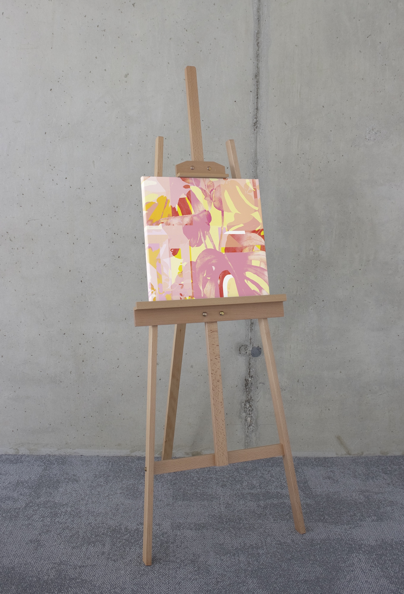 Komar Leinwandbild »Summer Party - Grösse 40 x 40 cm«, Natur, (1 St.), Keilrahmenbild mi Echtholzrahmen