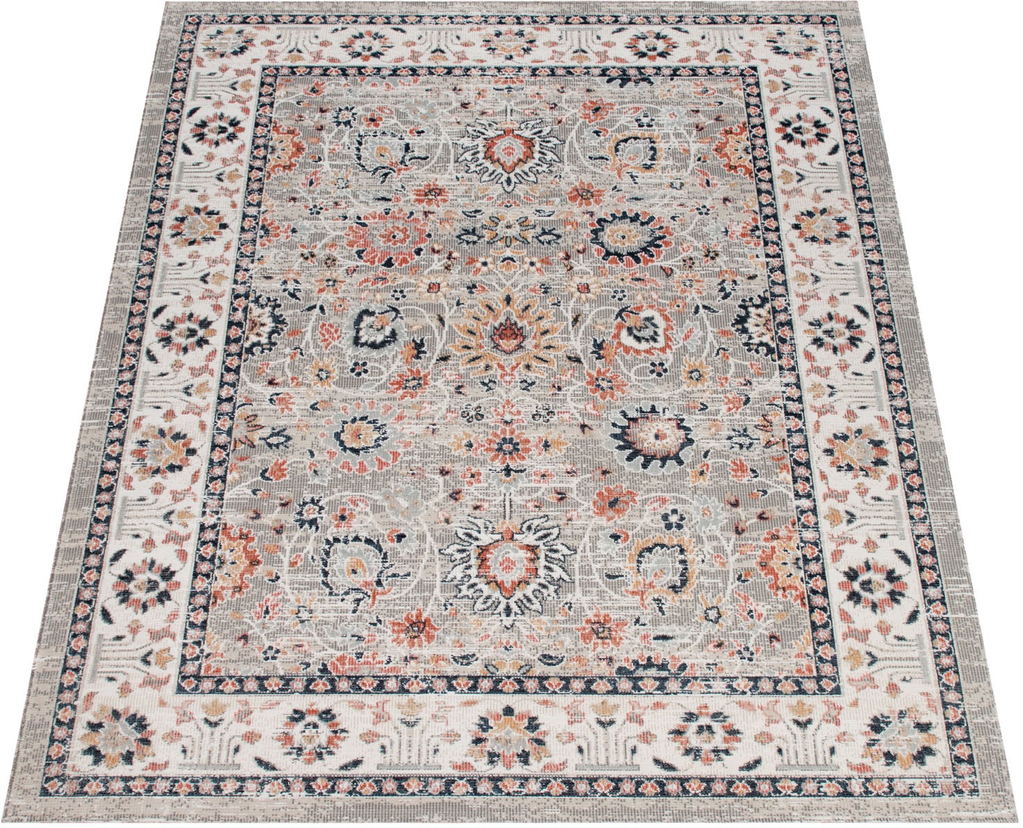 Image of Paco Home Teppich »Mabella 493«, rechteckig, 4 mm Höhe, Flachgewebe, Orient-Optik, Vintage Design, In- und Outdoor geeignet, Wohnzimmer bei Ackermann Versand Schweiz