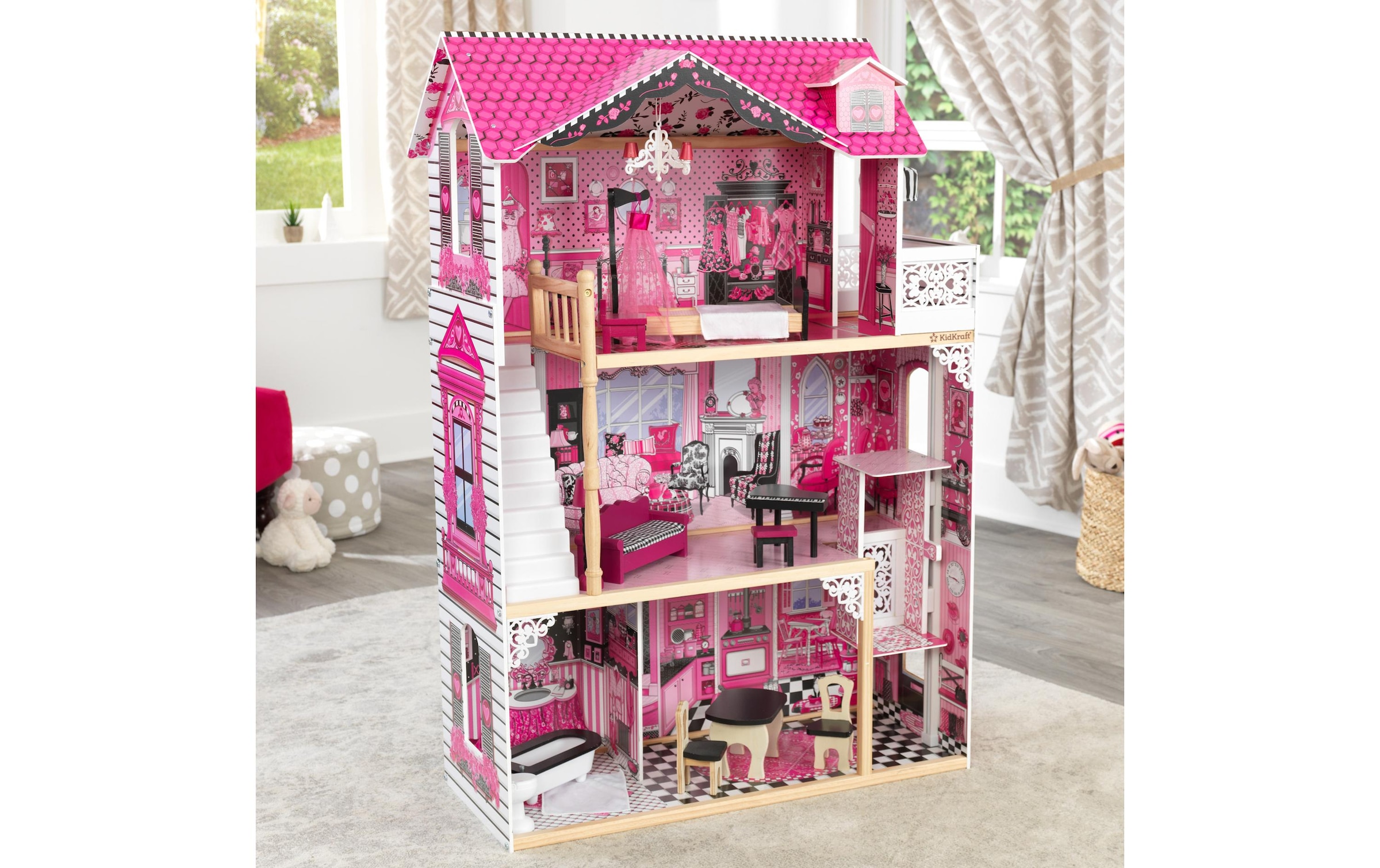 KidKraft® Puppenhaus »Amelia 15-teilig«