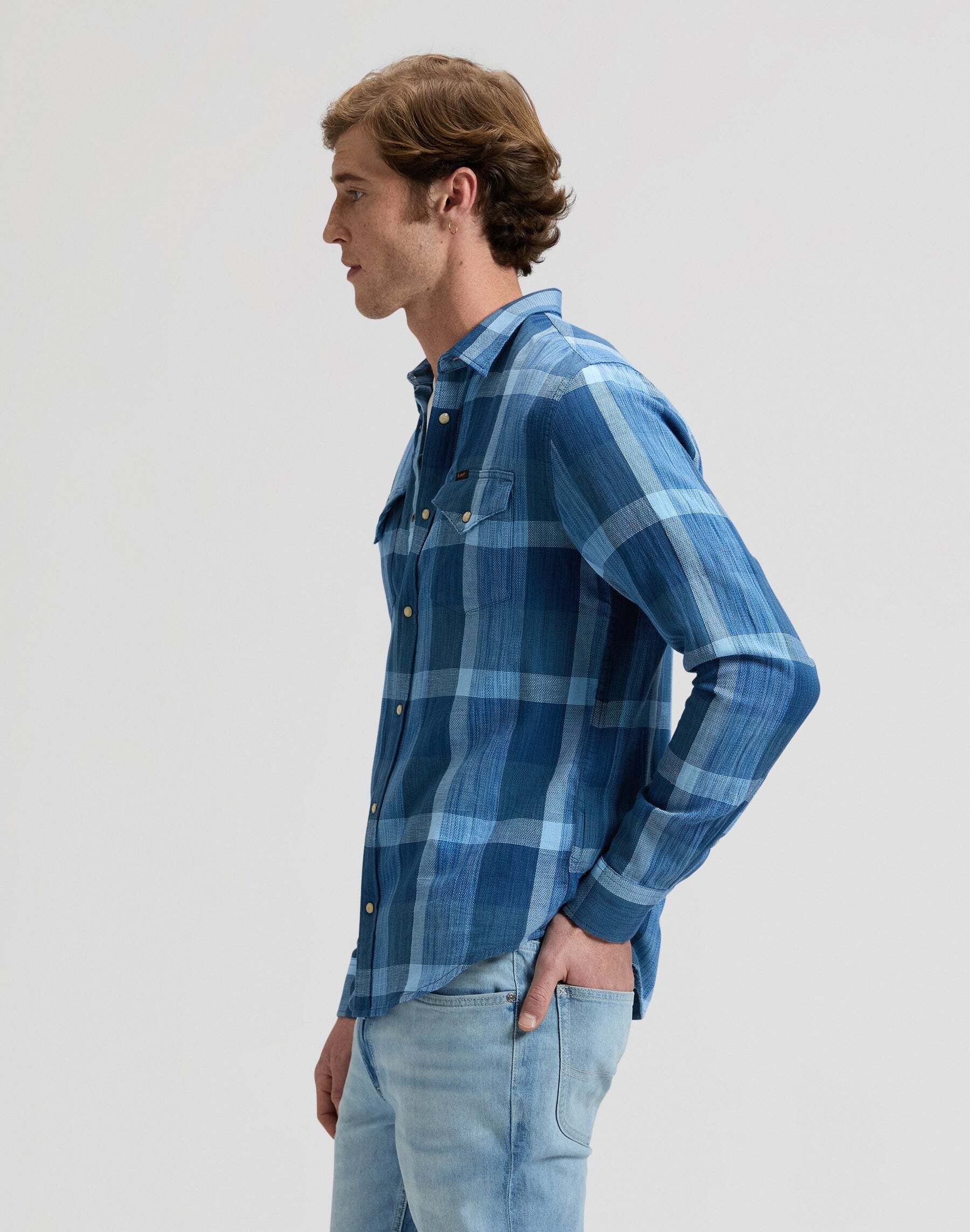 Lee® Langarmhemd »Lee Langarmhemd Clean Western«