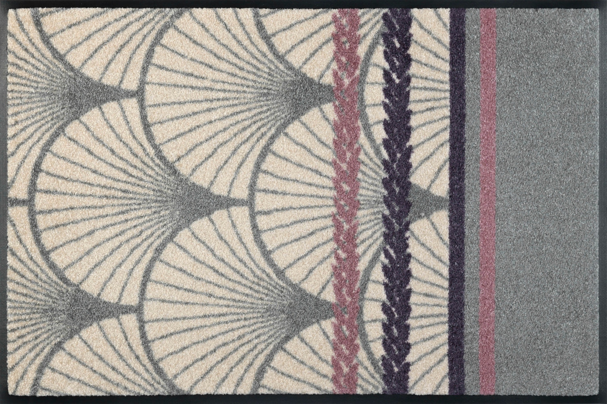 Image of wash+dry by Kleen-Tex Fussmatte »Stile Floreale«, rechteckig, 7 mm Höhe, Schmutzfangmatte, In- und Outdoor geeignet, waschbar bei Ackermann Versand Schweiz