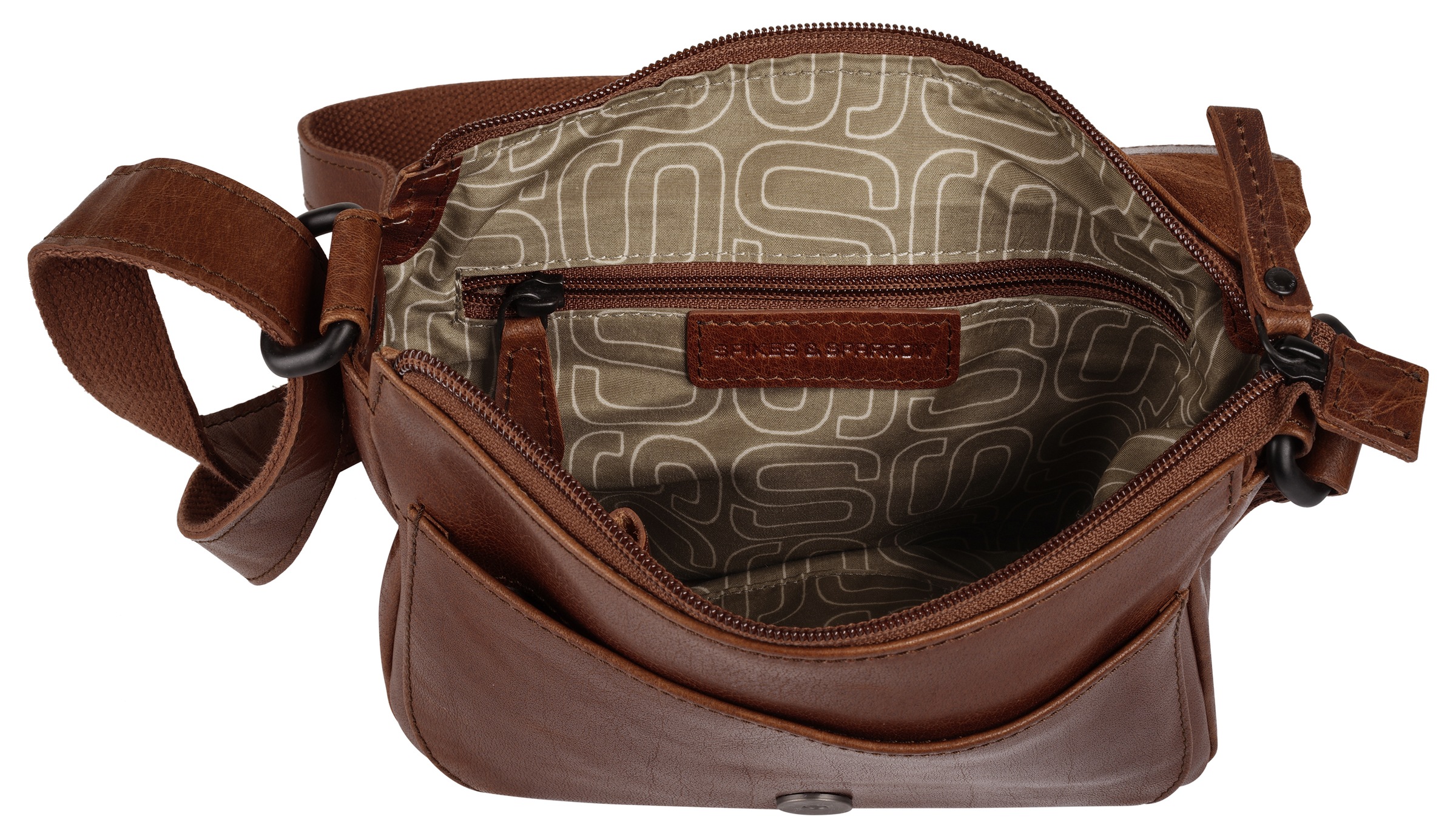 Spikes & Sparrow Umhängetasche echt Leder