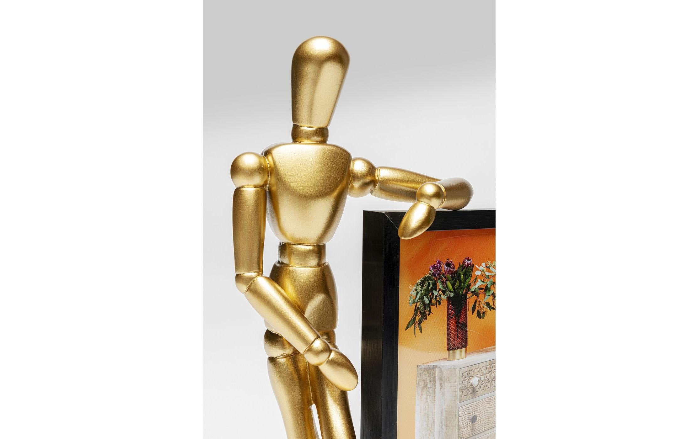 Kare Design Bilderrahmen »Proudly Goldfarben/Schwarz, 16 x 21 cm«