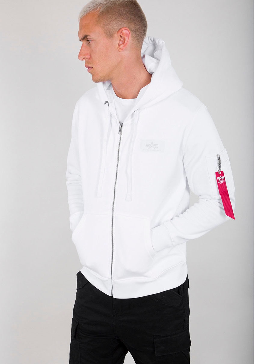 Alpha Industries Kapuzensweatjacke »Back Print Zip Hoody«