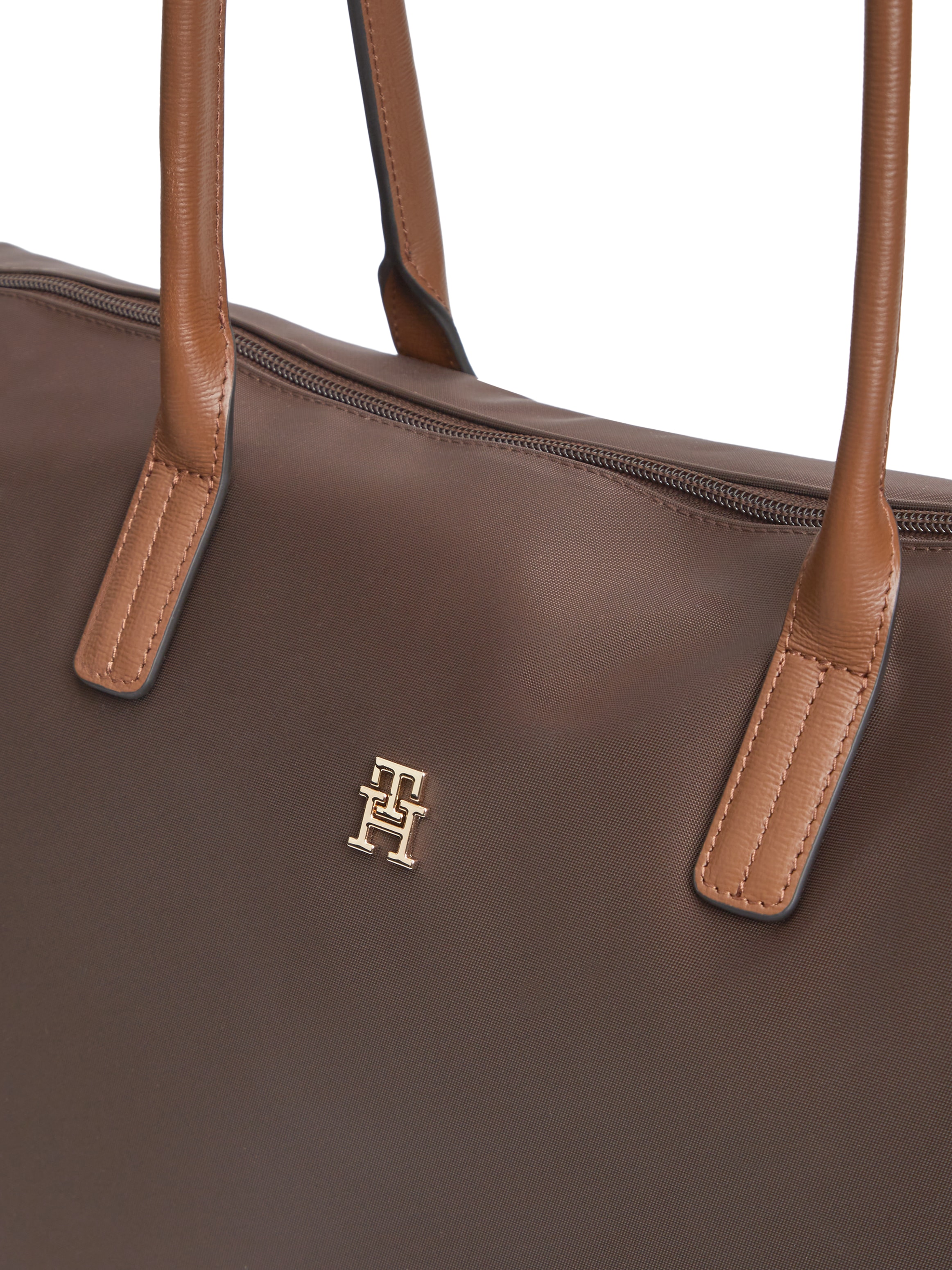 Tommy Hilfiger Sac à main »POPETTE MAXI TOTE« Sac à épaule pour femme avec emblème logo TH