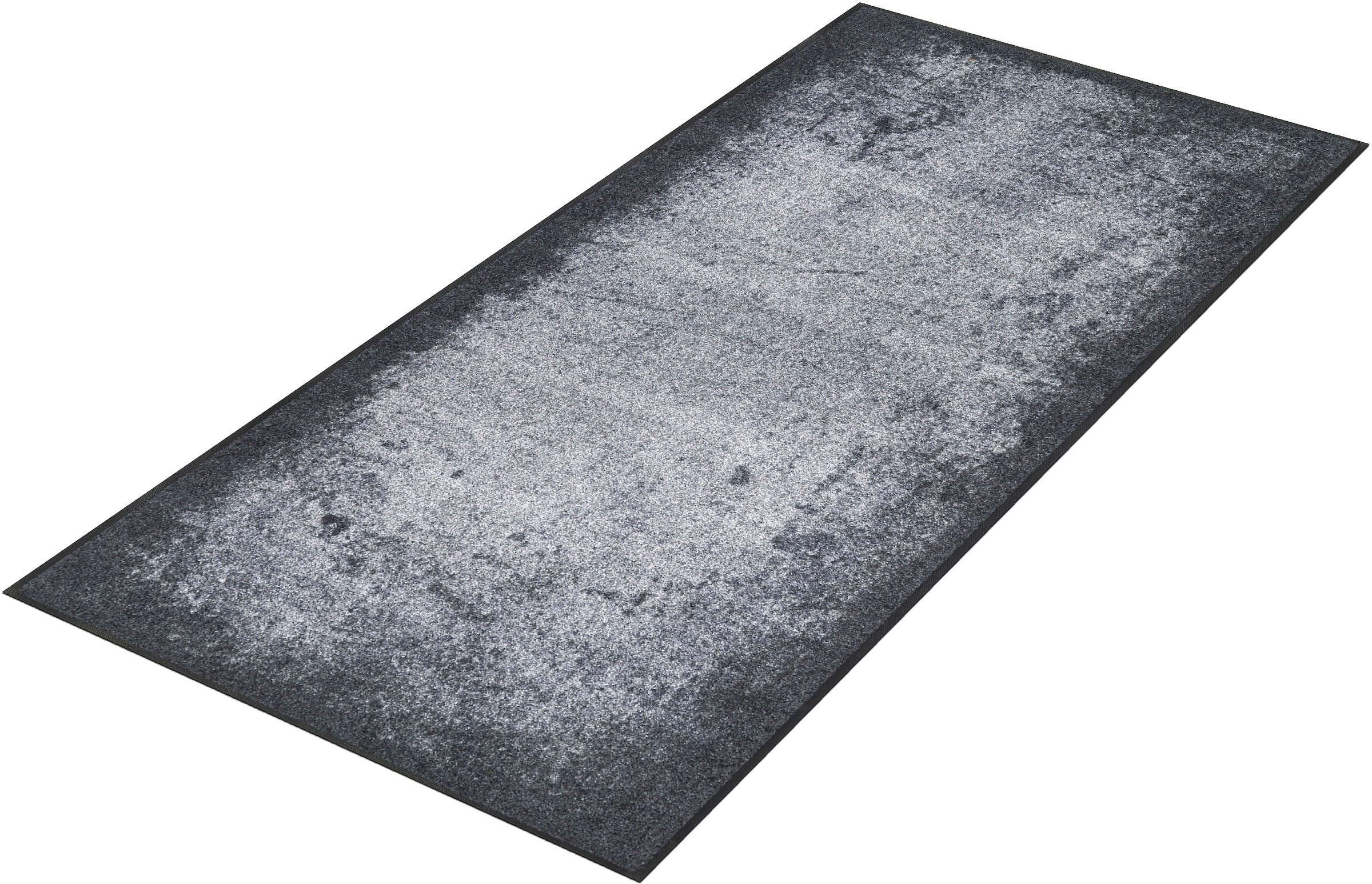Teppich »Shades of Grey«, rechteckig, rutschhemmend, waschbar, Wohnzimmer