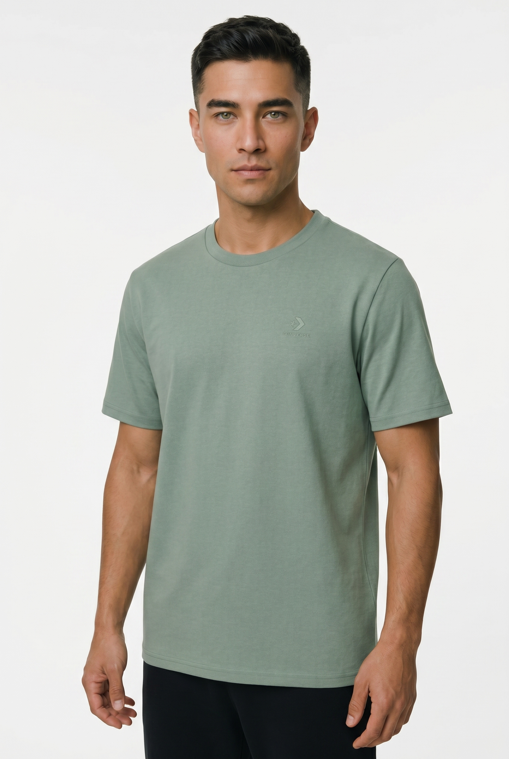 Image of Converse T-Shirt Kurzarm, aus Baumwolle, klassischer Schnitt