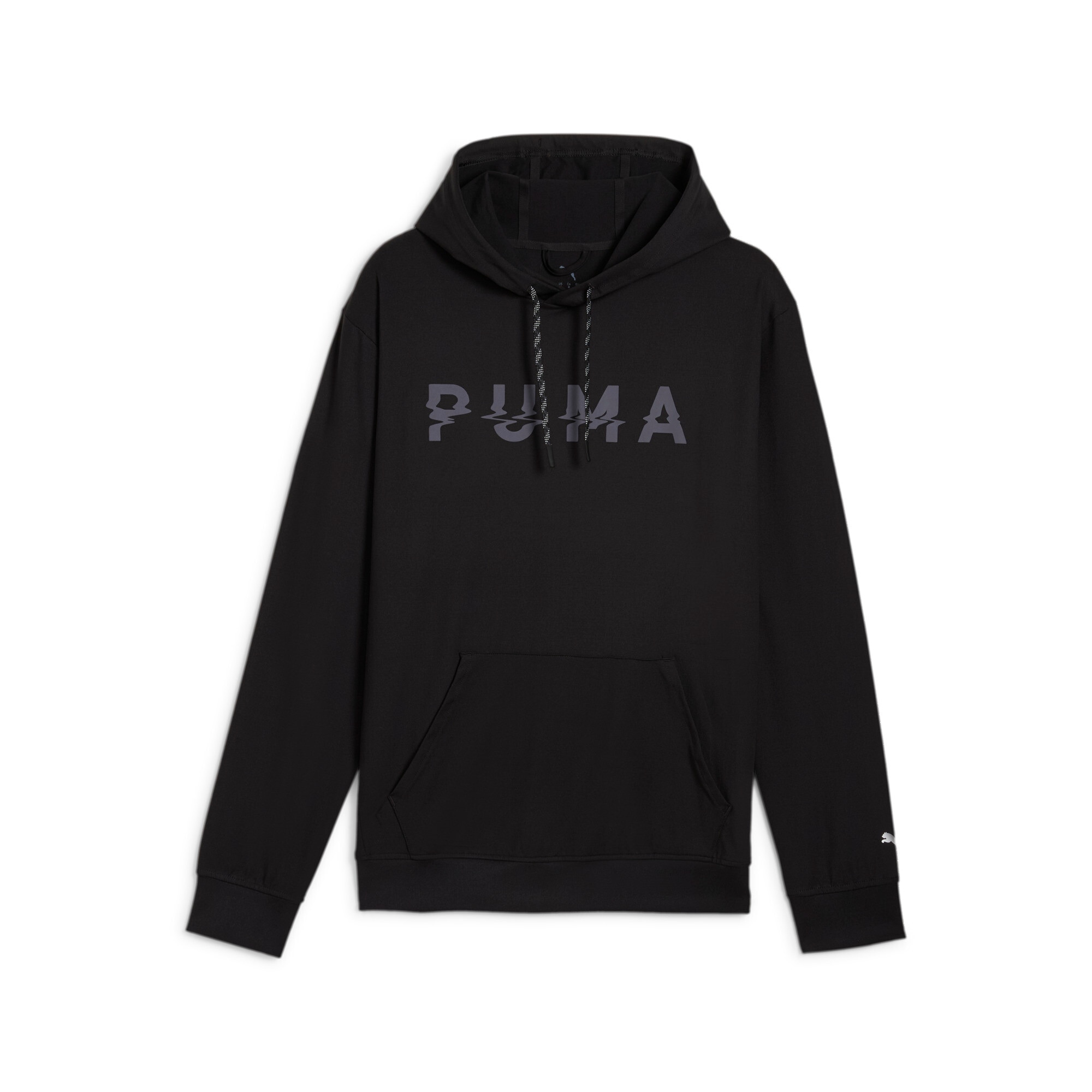 Image of PUMA Kapuzensweatshirt "M CLOUDSPUN BRANDED HOODIE", mit Kängurutasche, mit DryCELL Technologie, atmungsaktiv