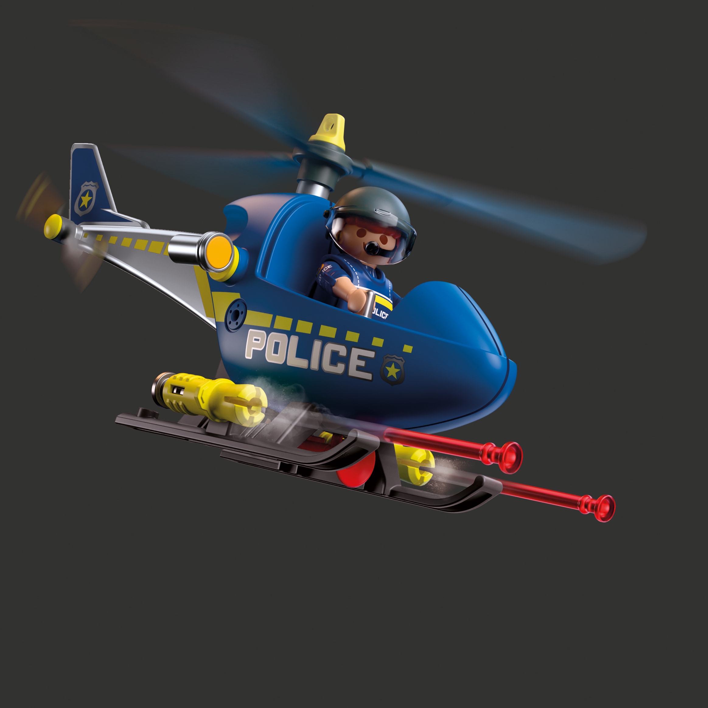 Playmobil® Jeu de construction »Polizeihelikopter (72080), City Action« Made in Europe