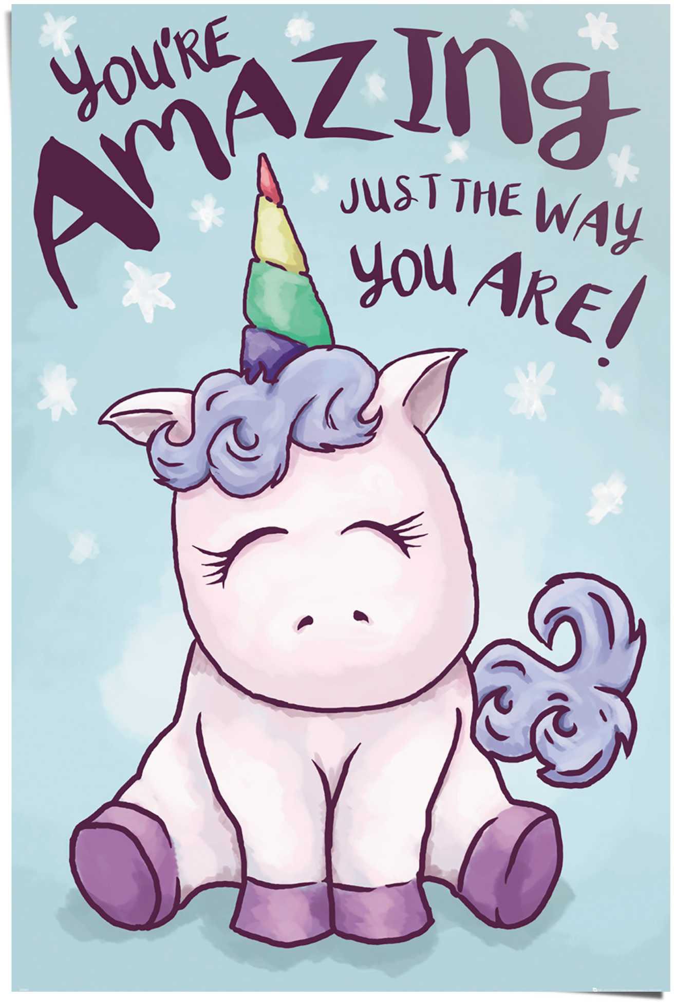 Image of Reinders! Poster »Einhorn You´re amazing«, (1 St.) bei Ackermann Versand Schweiz