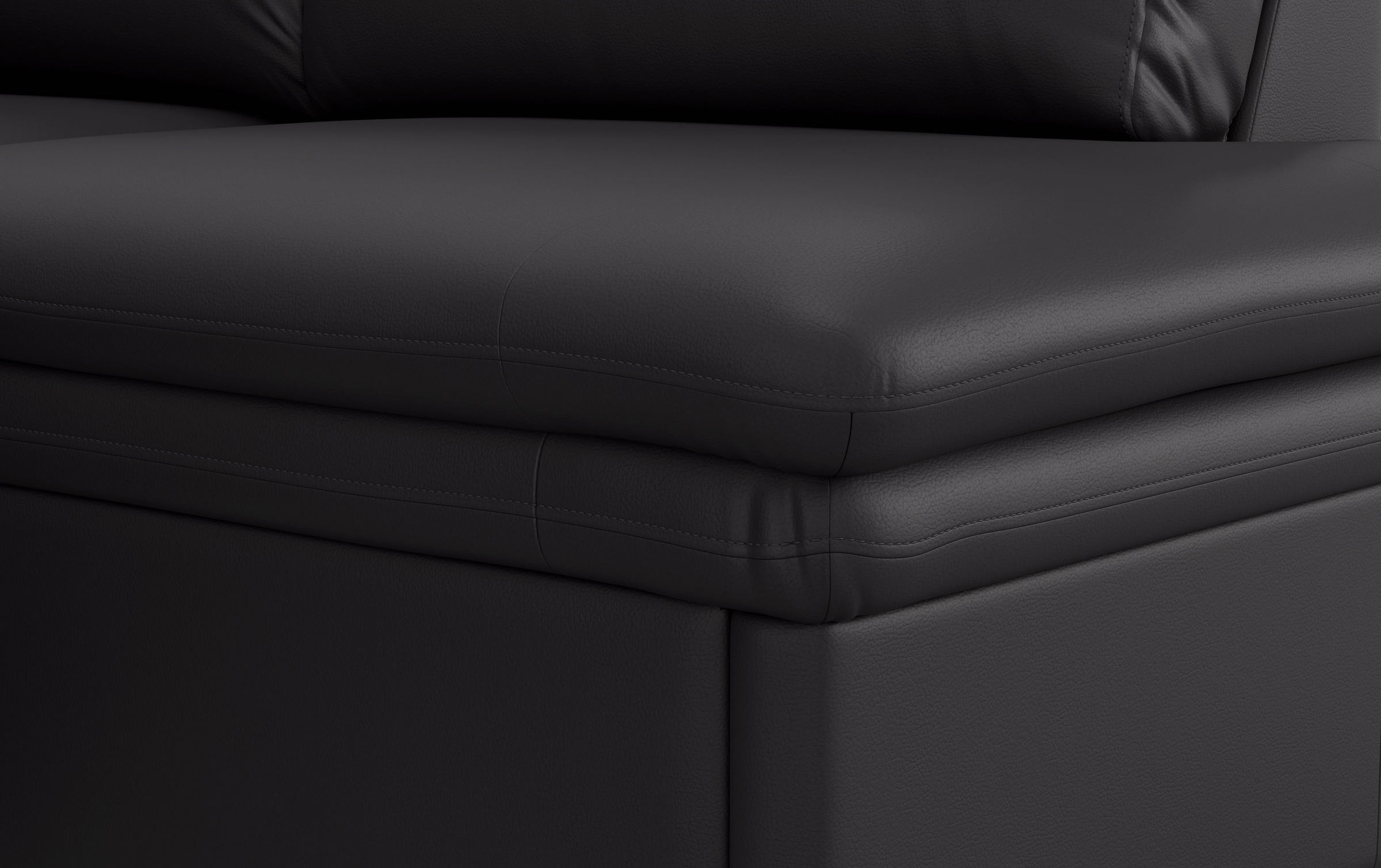 COTTA Ecksofa »Leandra L-Form«, wahlweise mit Bettfunktion & Bettkasten