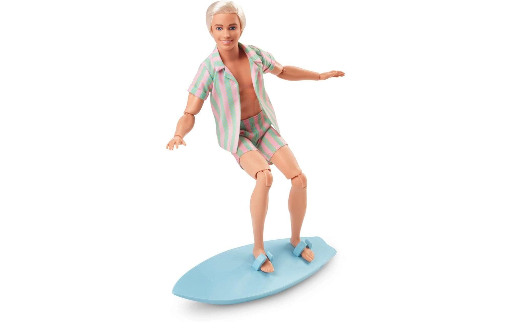Barbie Anziehpuppe »The Movie Signature Ken mit Surfbrett«