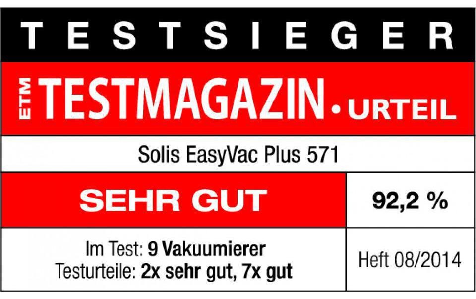 SOLIS OF SWITZERLAND Vakuumierer »Vac Plus 571«