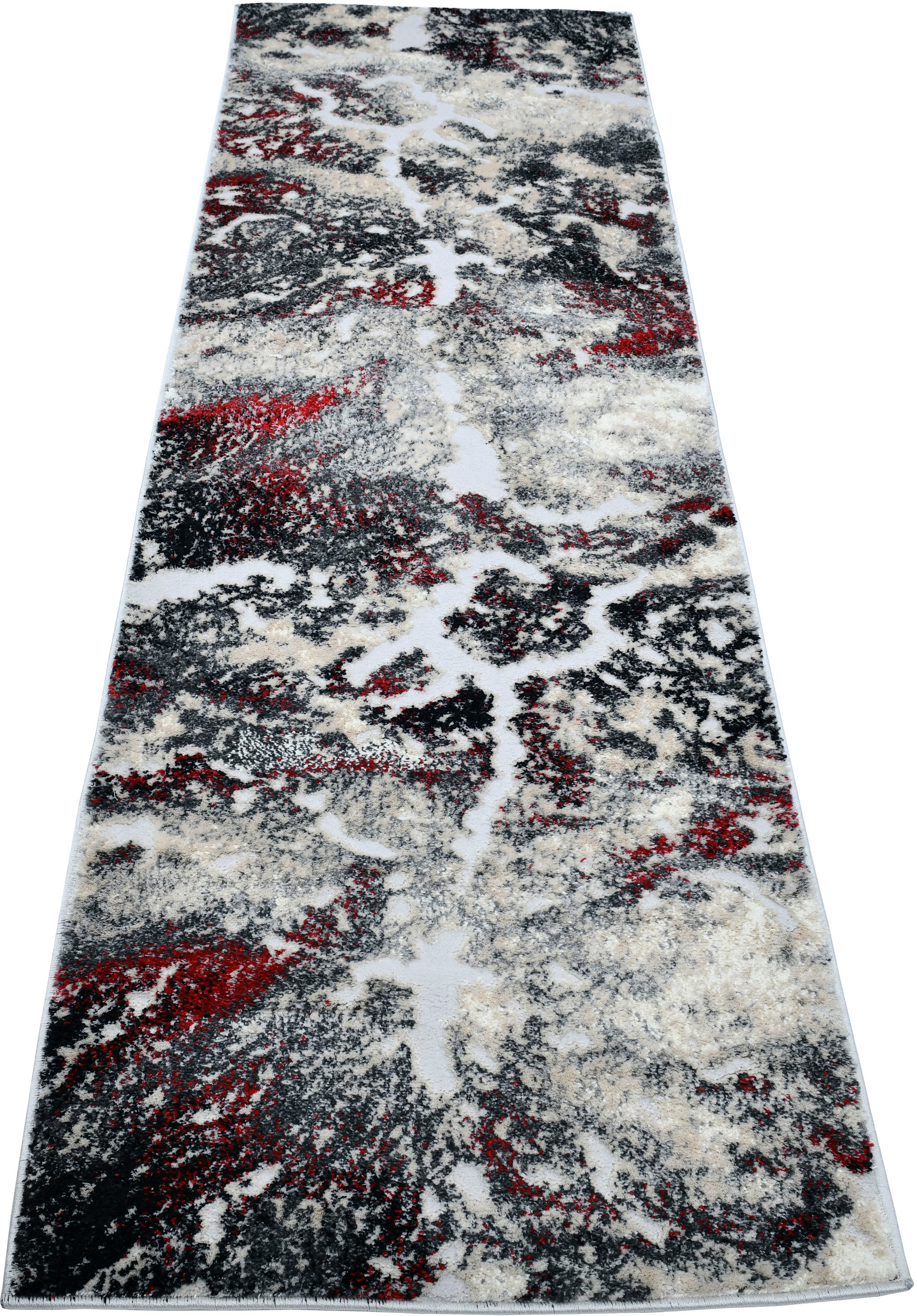 Image of my home Läufer »Dario«, rechteckig, 12 mm Höhe, angenehme Haptik, modernes Marmor Design, flacher Teppich-Läufer, Brücke, weich, idealer Teppich für Wohnzimmer, Schlafzimmer, Esszimmer, Flur, Diele bei Ackermann Versand Schweiz