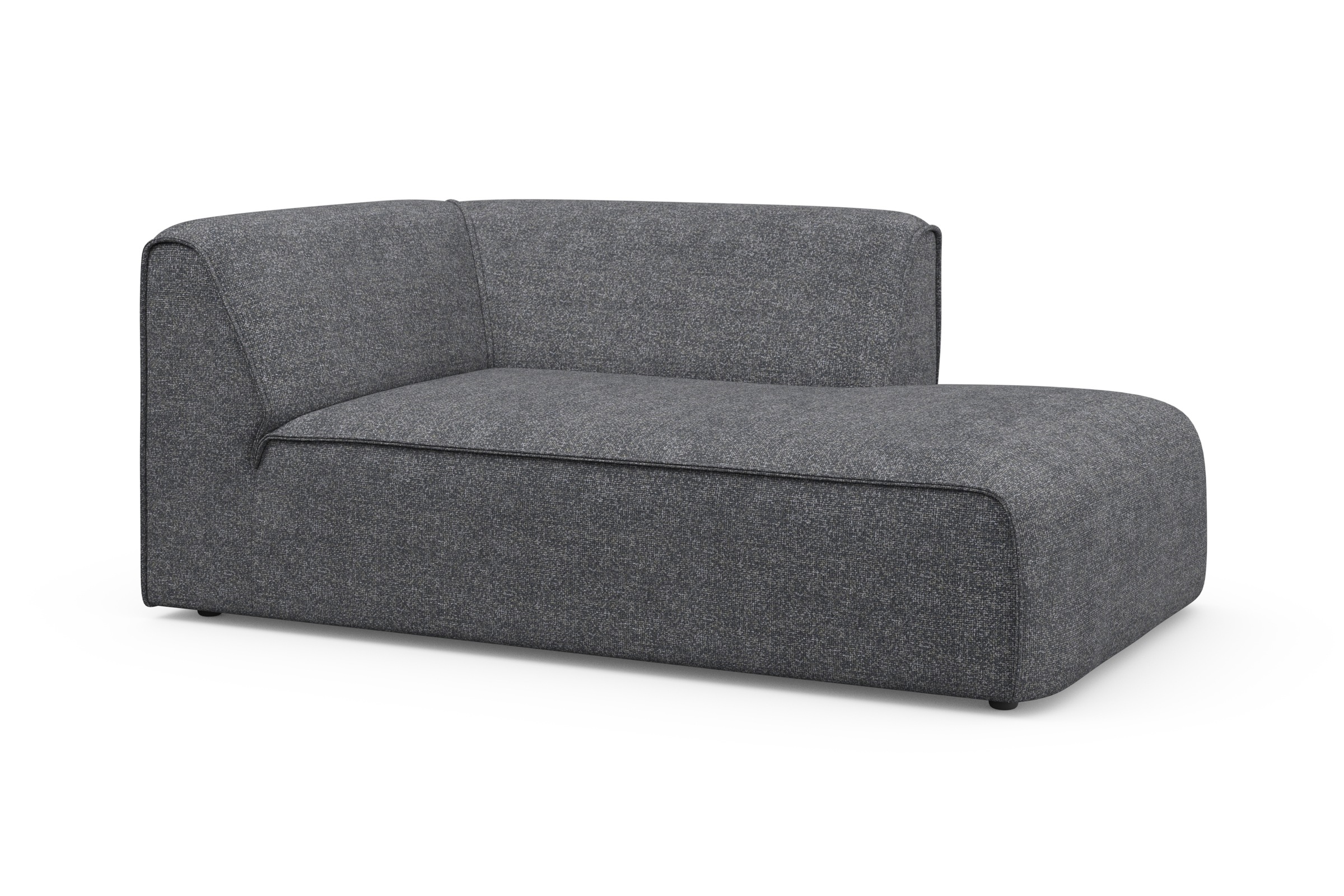 RAUM.ID Ottomane »Merid Chaiselongue, Masse B/T/H: 100/162/70 cm«, als Modul oder separat verwendbar, für individuelle Zusammenstellung