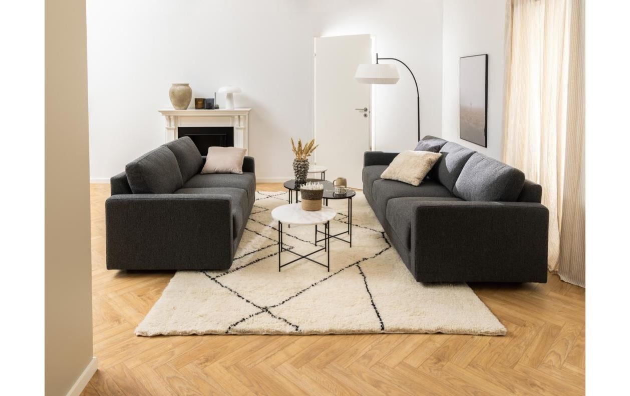 AC Design Beistelltisch »Avila« Ecktisch, rund, Tischplatte aus Marmorstein, T: 52 cm