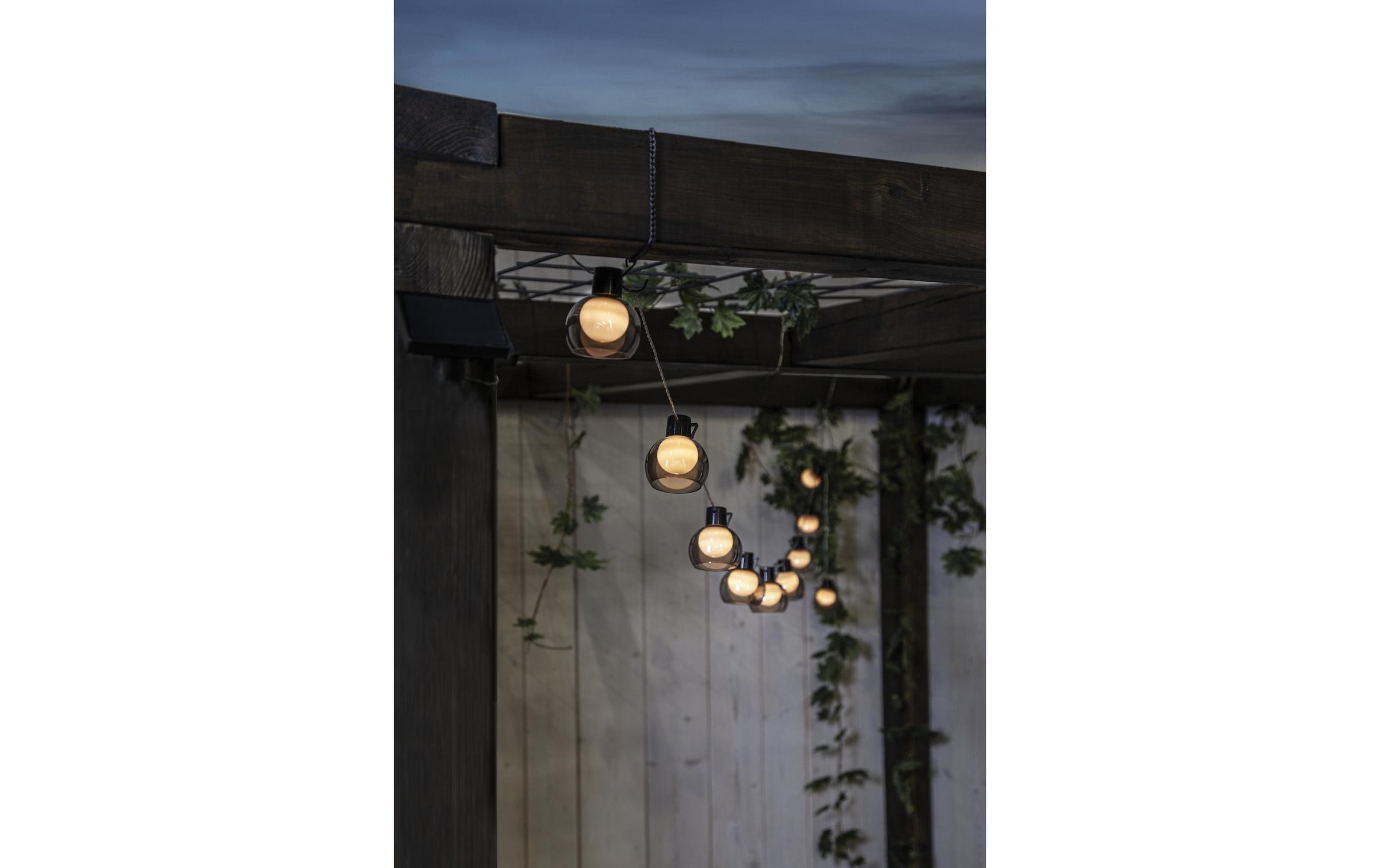 Parforce Traditional Hunting LED-Lichterkette »Star Trading Solar«, 10 St.-flammig