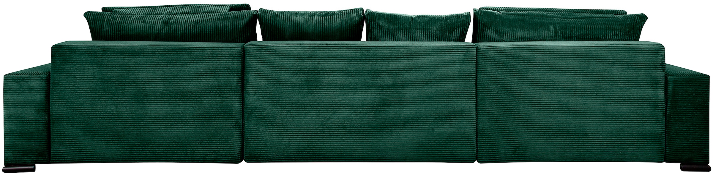 COLLECTION AB Wohnlandschaft »XXXL-Josy Relax U-Form Breite 352 cm, mit 2 gleich grossen Recamieren«, inkl. Bettfunktion, Bettkasten, mit 4 Rückenkissen in zwei Grössen