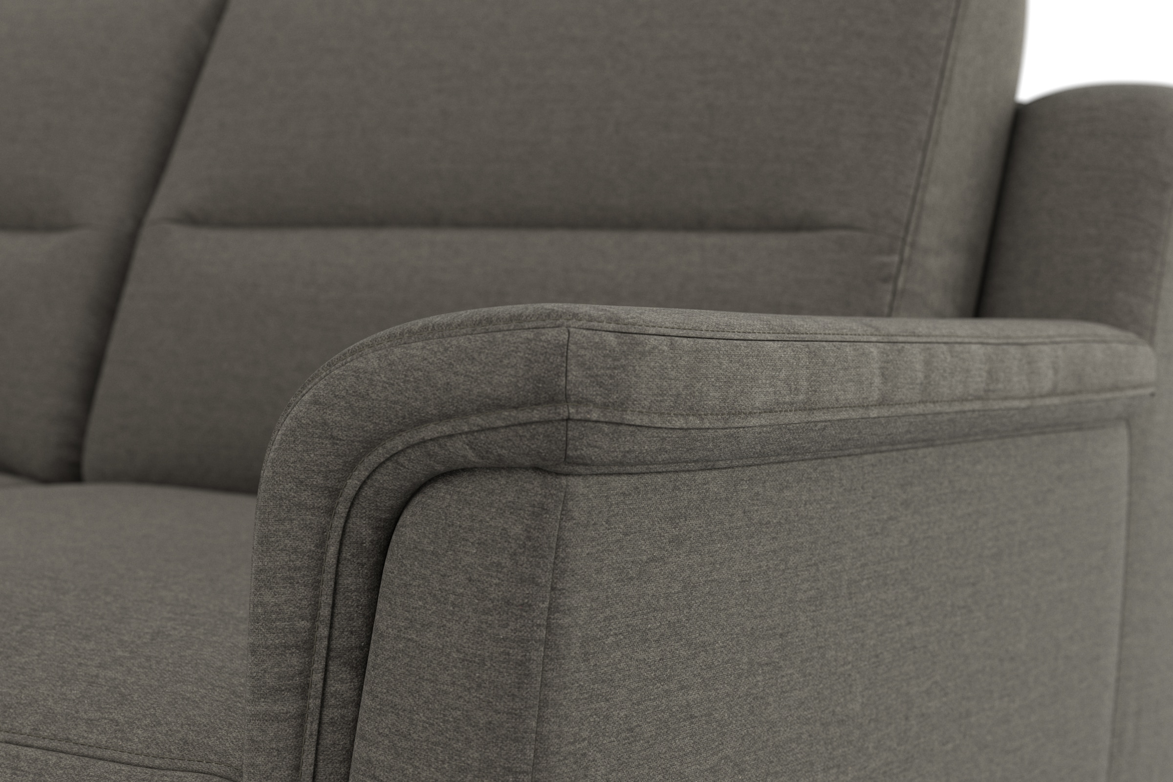 sit&more Ecksofa »Farö L-Form«, inklusive Federkern, wahlweise mit Bettfunktion und Bettkasten